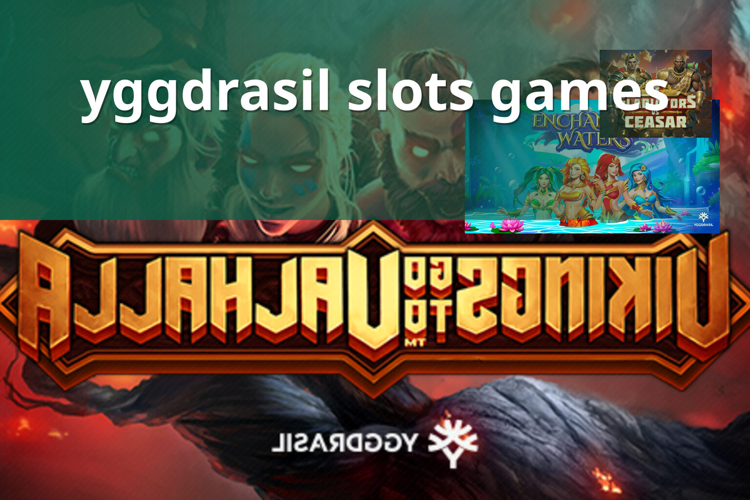 yggdrasil slots games - slots
