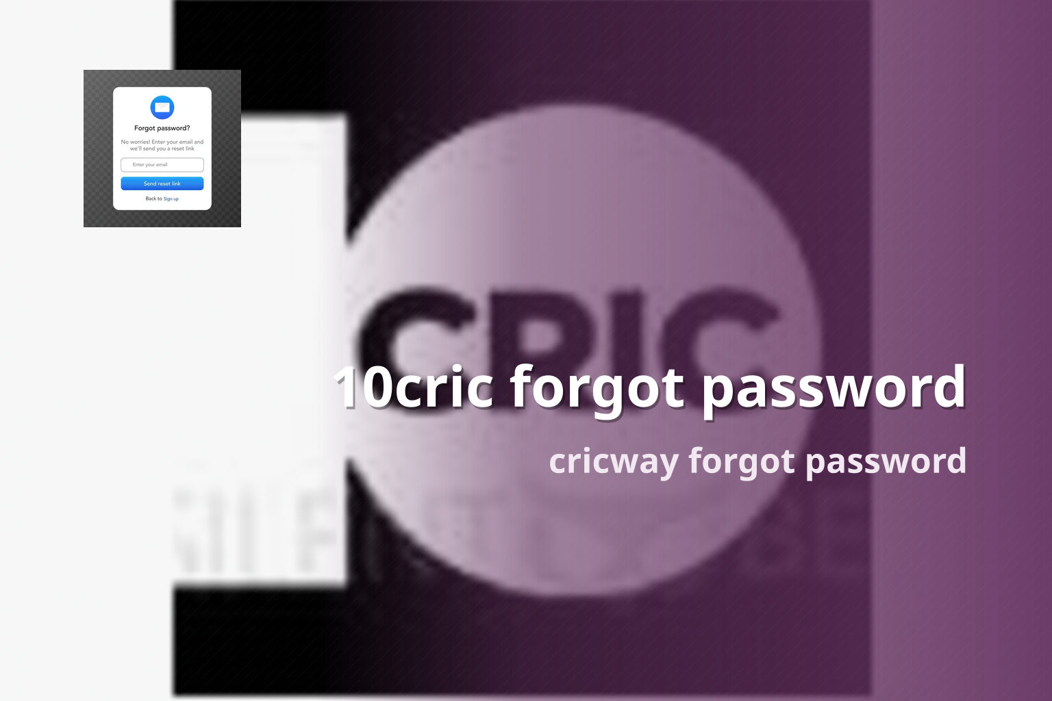 10cric forgot password - gaming_brand
