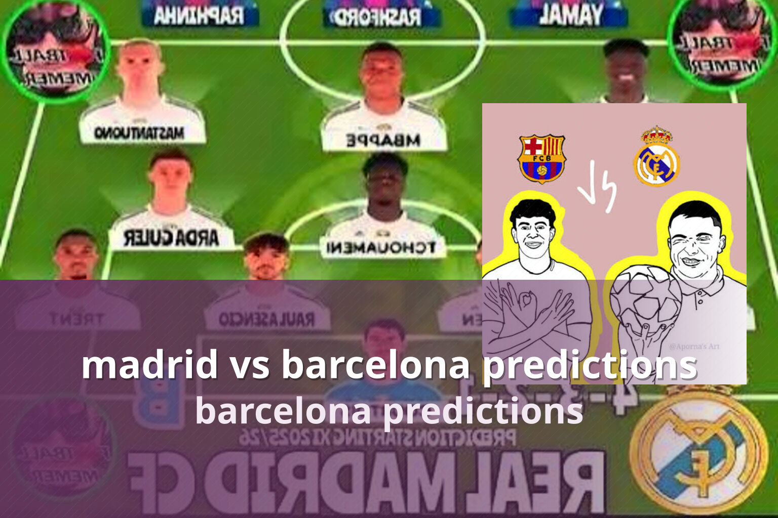 madrid vs barcelona predictions barcelona predictions