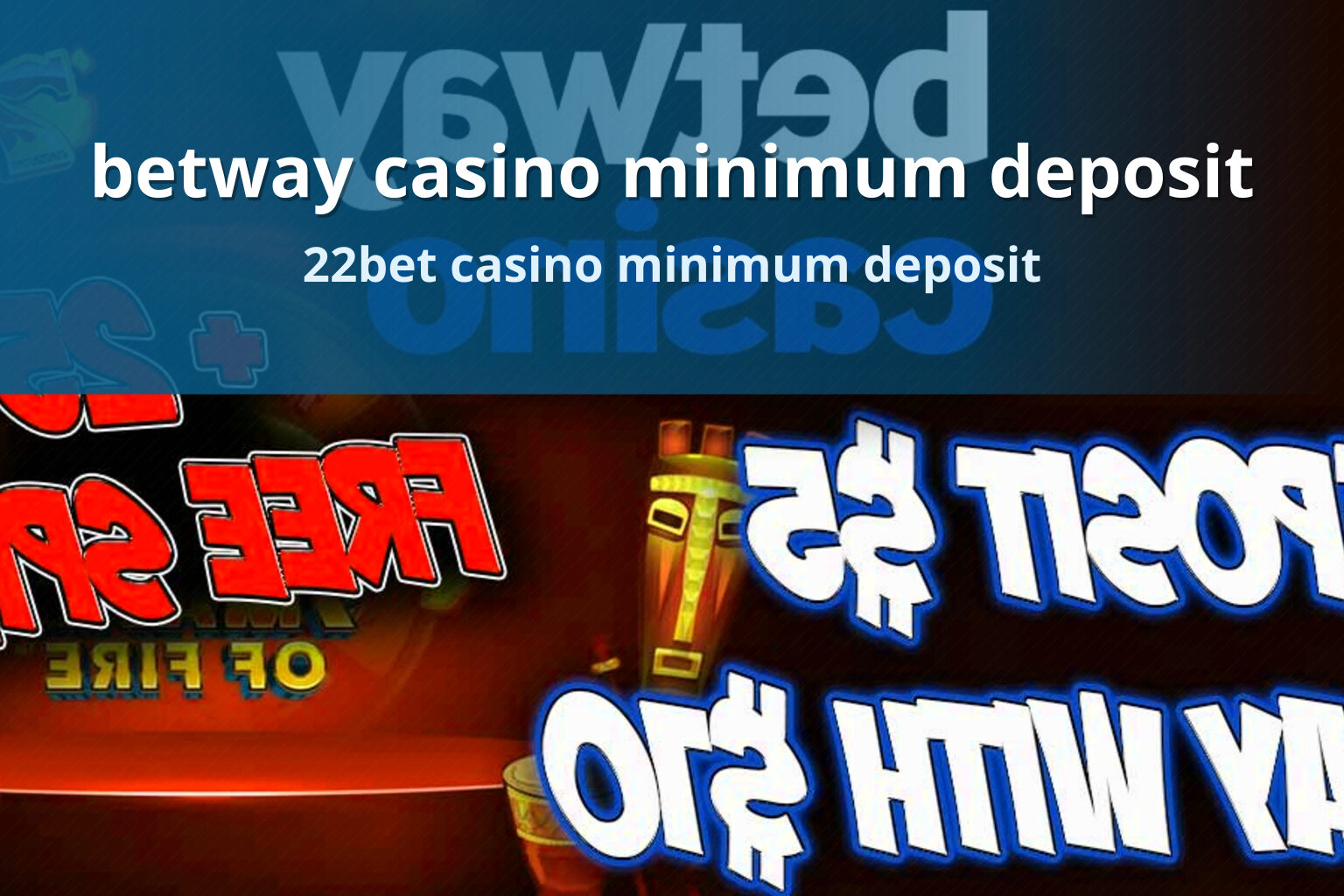 betway casino minimum deposit - gaming_brand