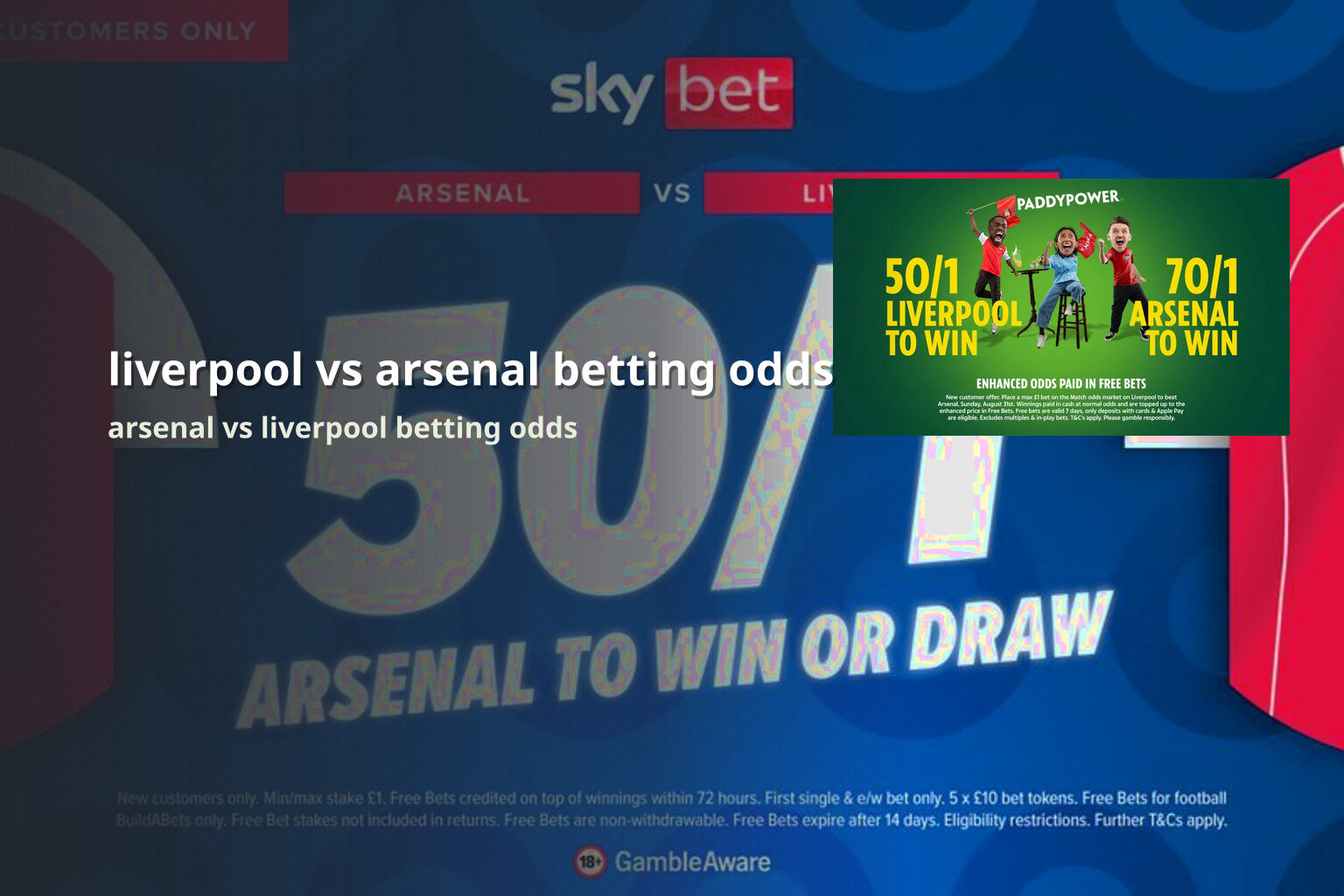 liverpool vs arsenal betting odds arsenal vs liverpool betting odds