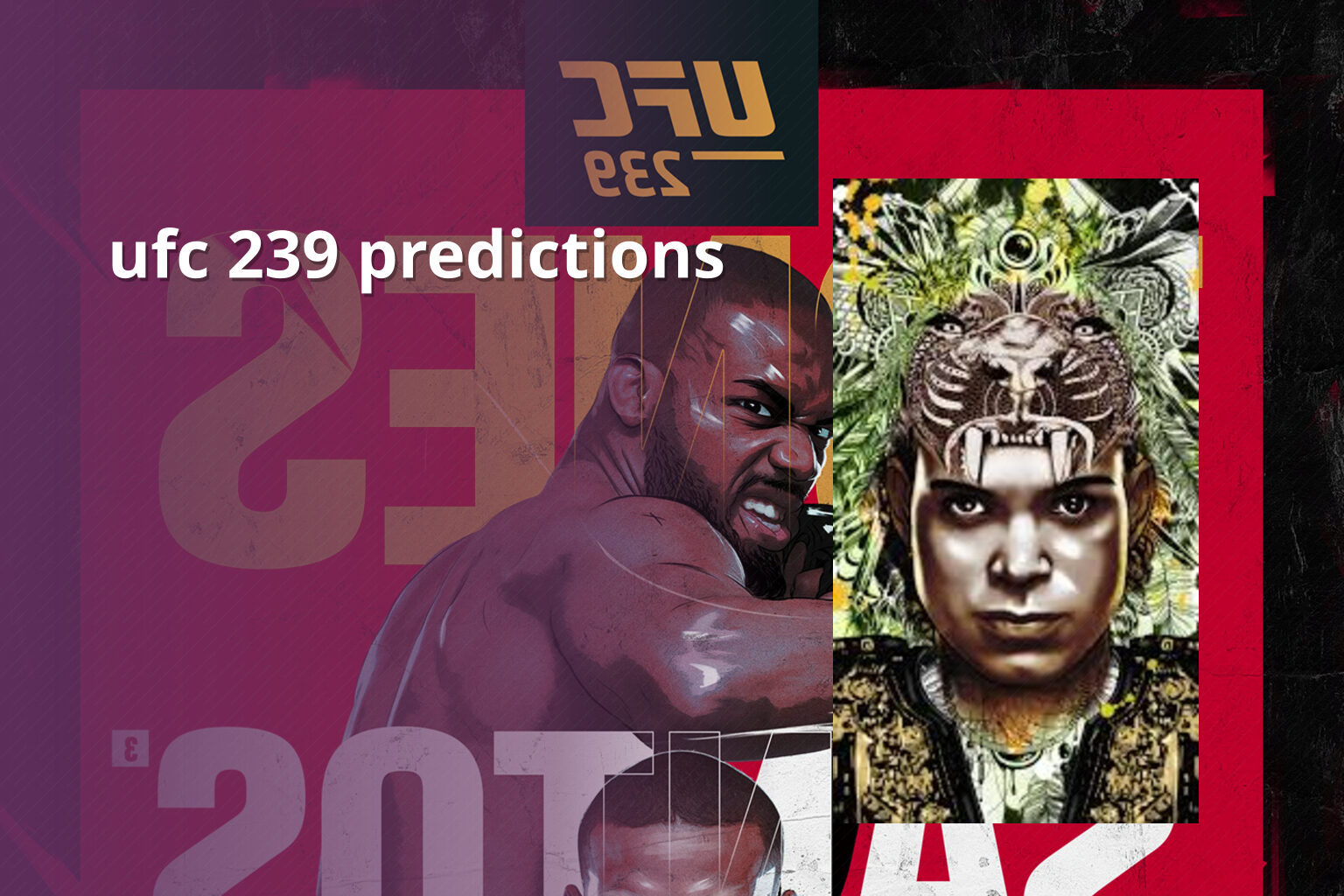 ufc 239 predictions - sportsbook