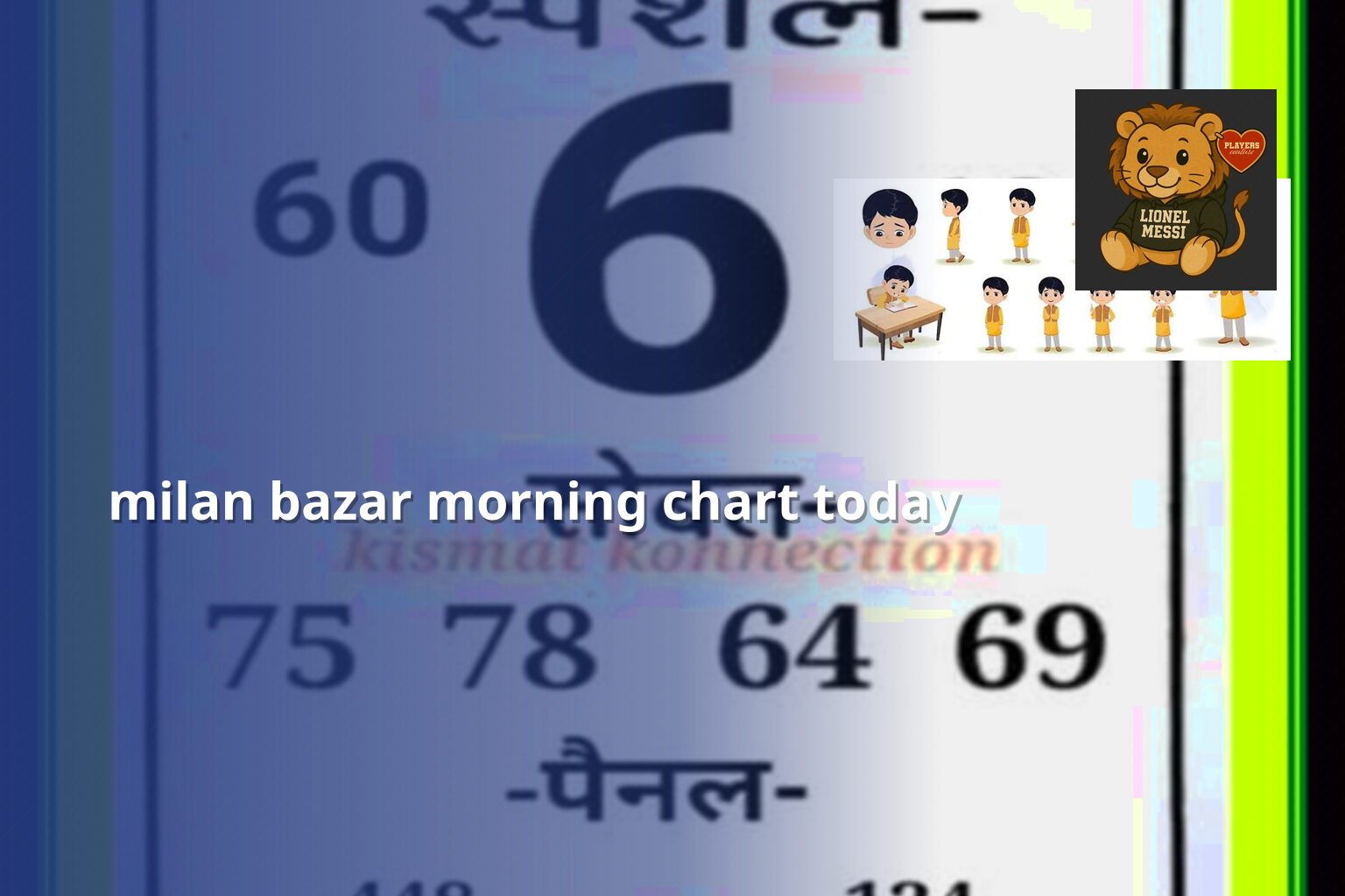 milan bazar morning chart today - matka_satta