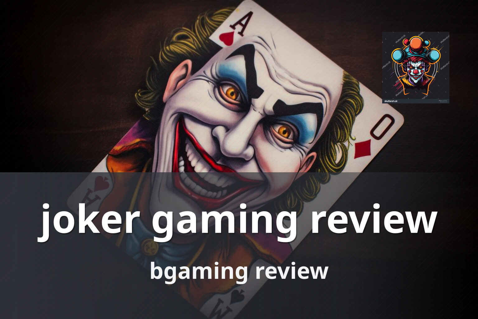 joker gaming review bgaming review