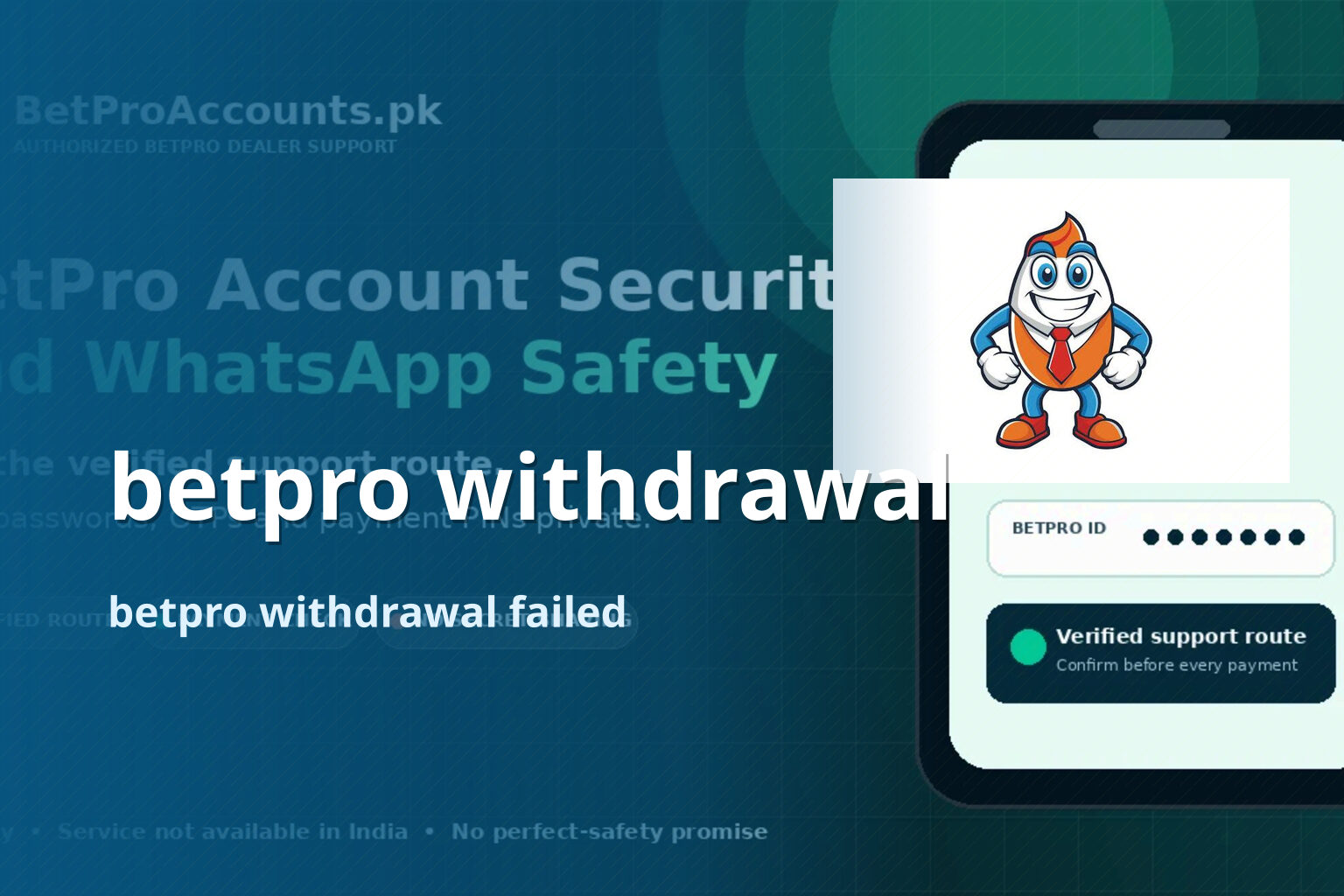 betpro withdrawal betpro withdrawal failed