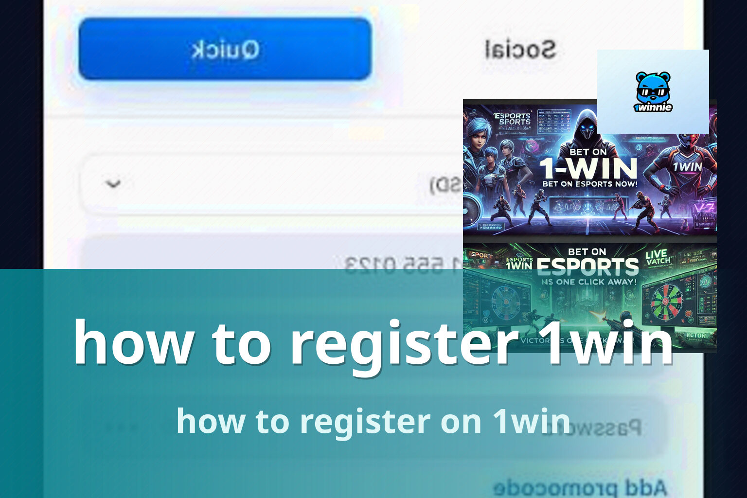 how to register 1win how to register on 1win
