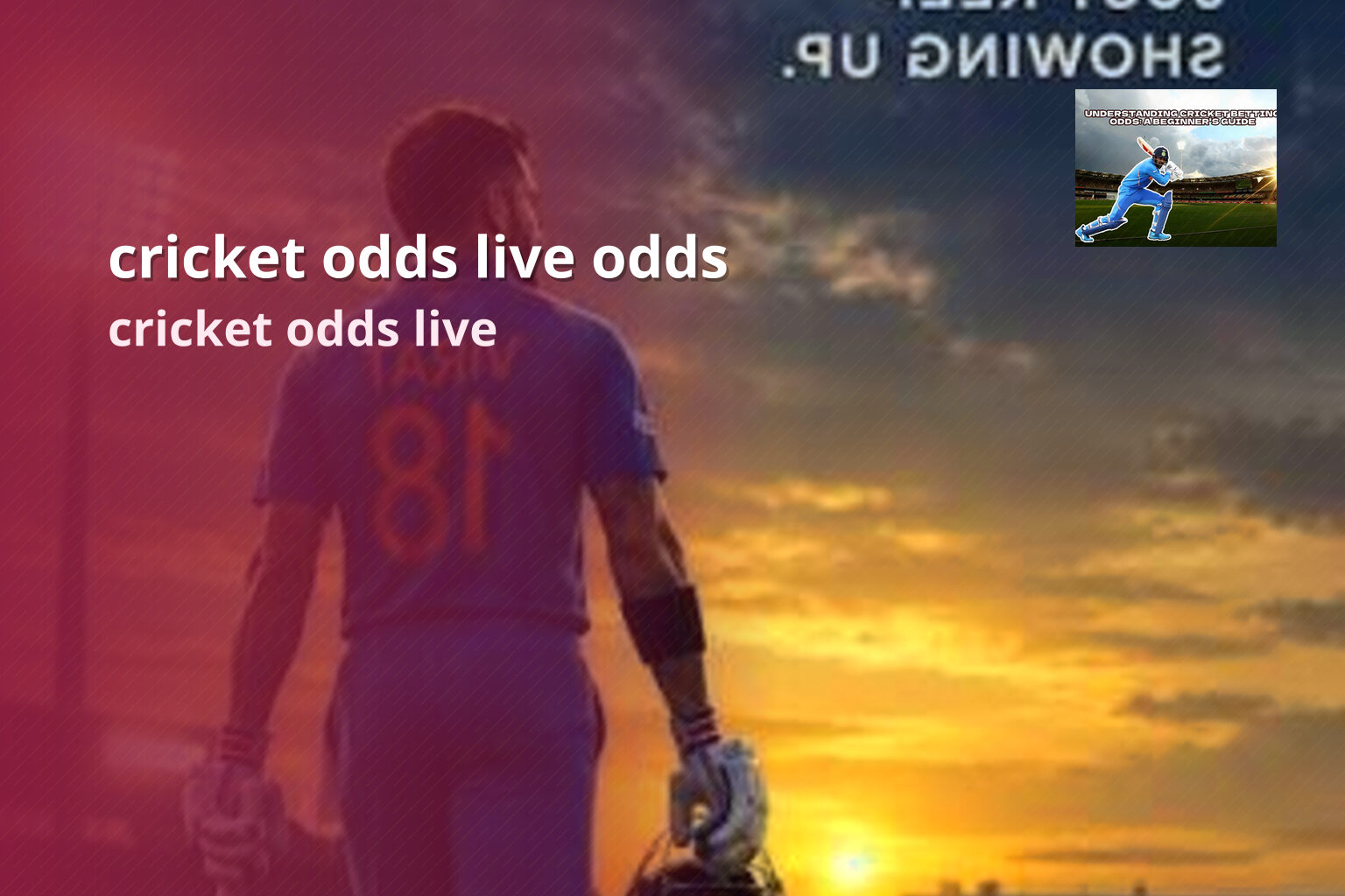 cricket odds live odds cricket odds live