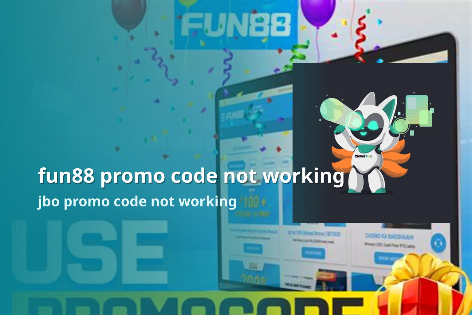 fun88 promo code not working - gaming_brand