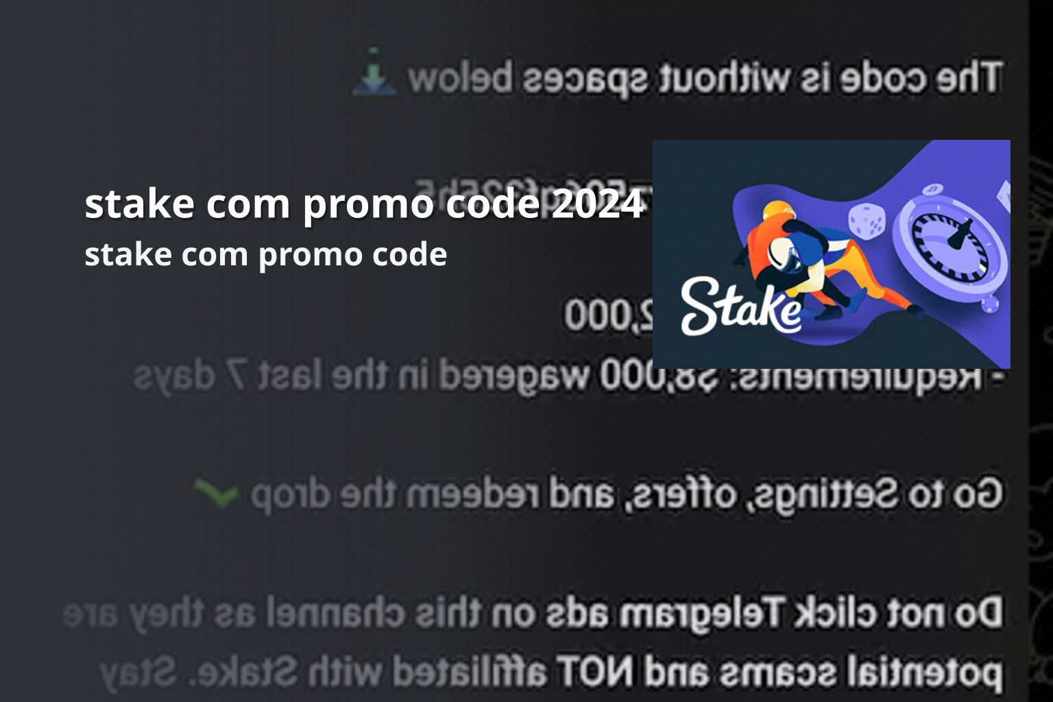 stake com promo code 2024 - gaming_brand