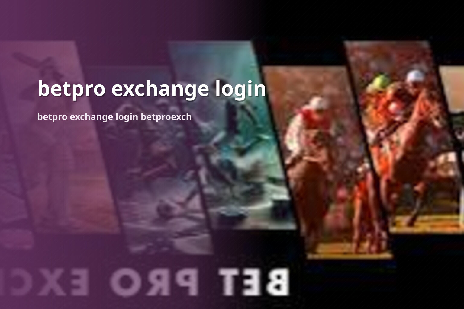 betpro exchange login - gaming_brand