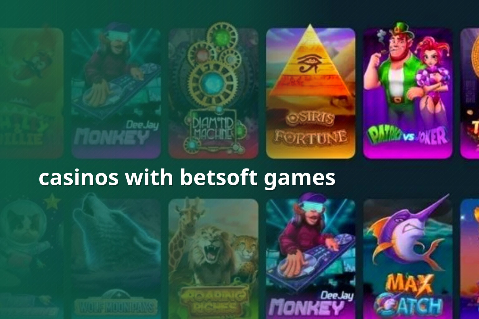 casinos with betsoft games - casino