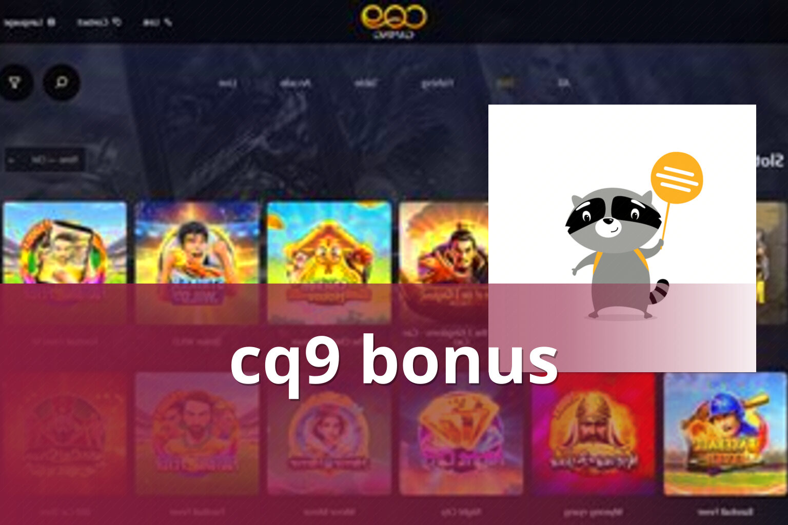 cq9 bonus - gaming_brand