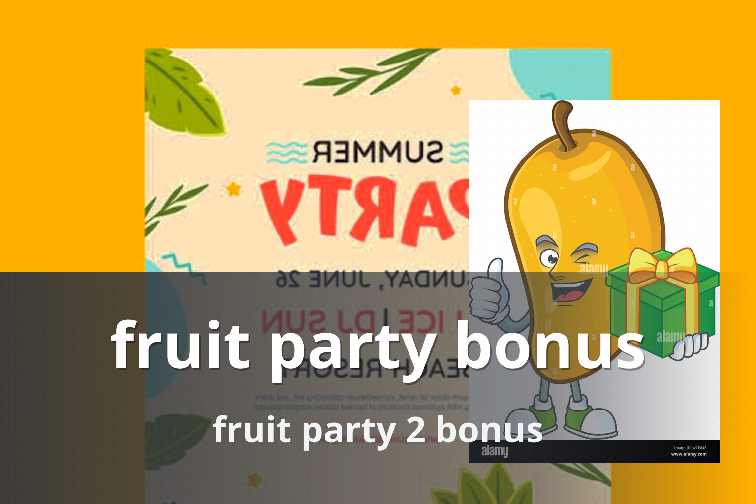 fruit party bonus fruit party 2 bonus