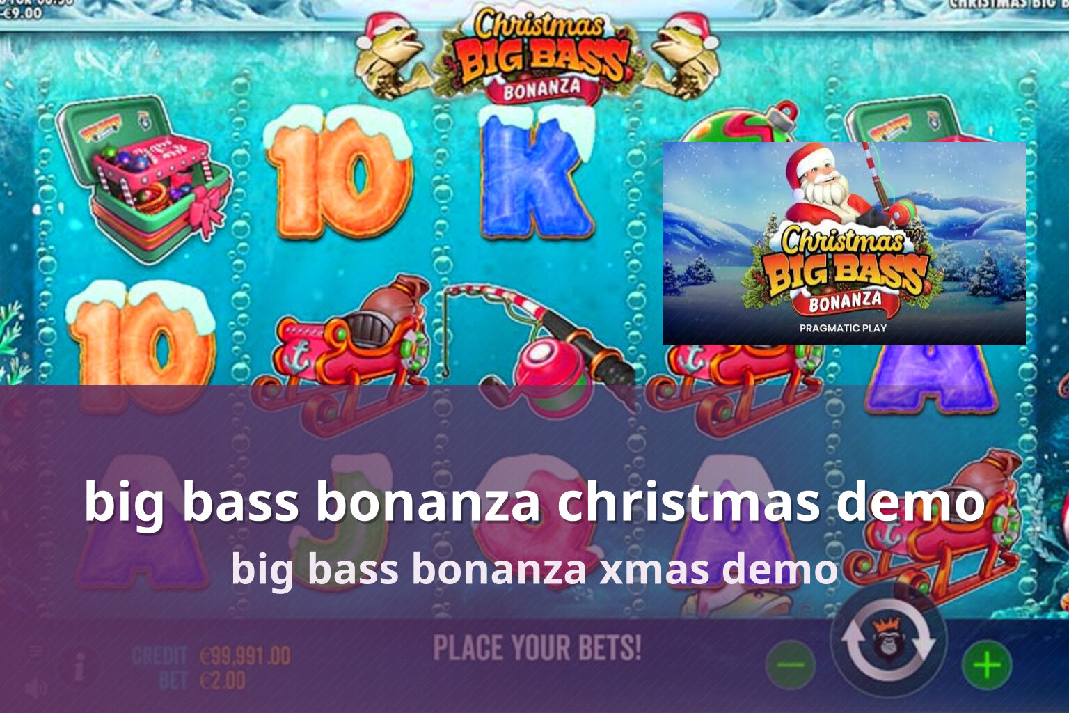 big bass bonanza christmas demo big bass bonanza xmas demo