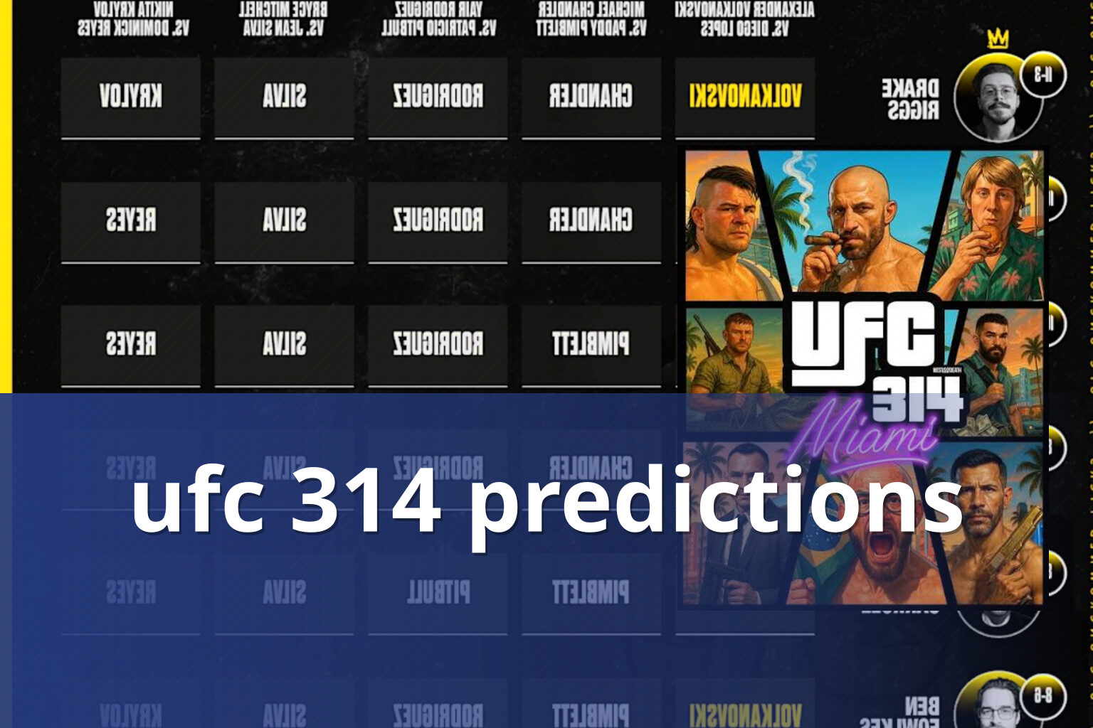 ufc 314 predictions - sportsbook