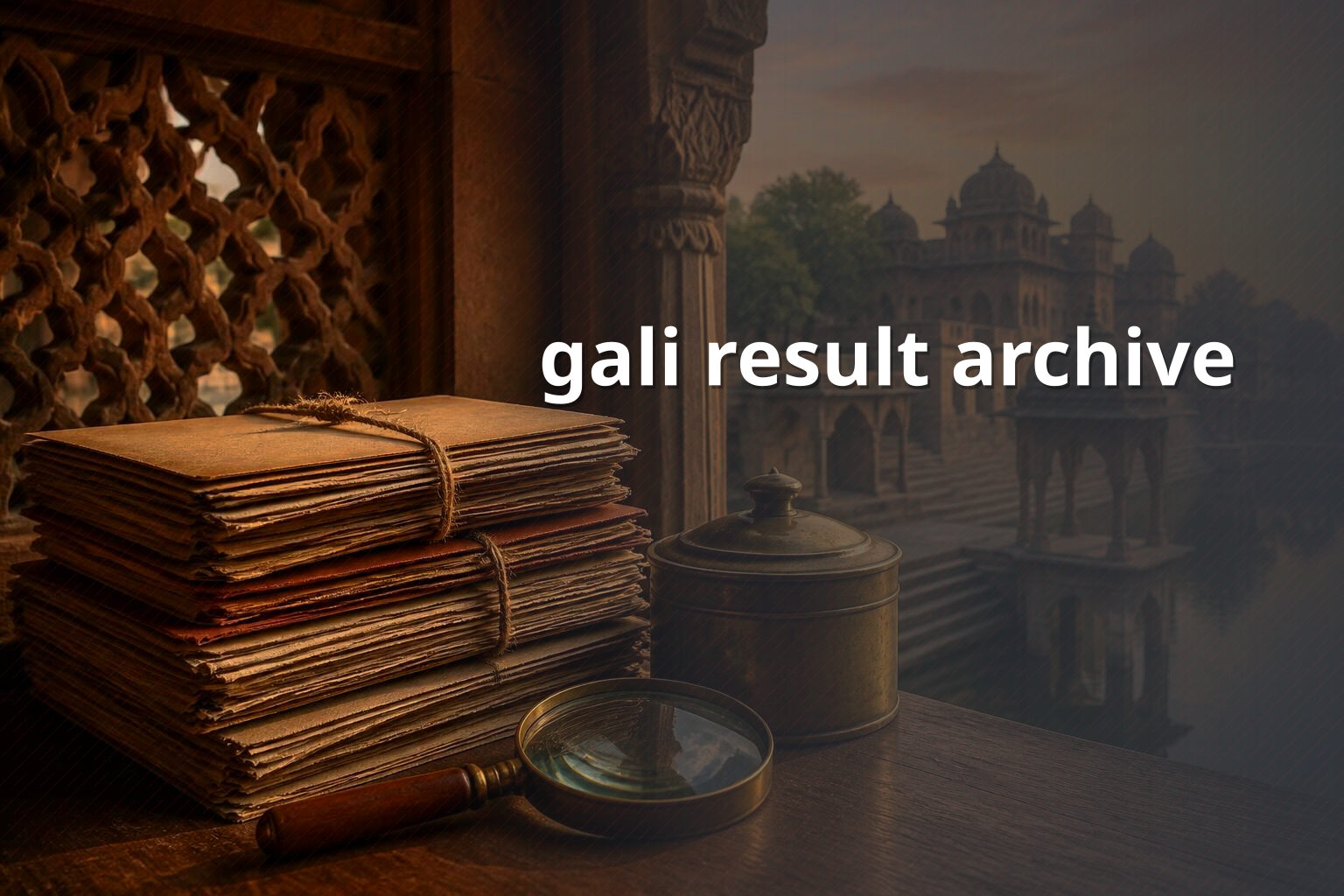 gali result archive - matka_satta