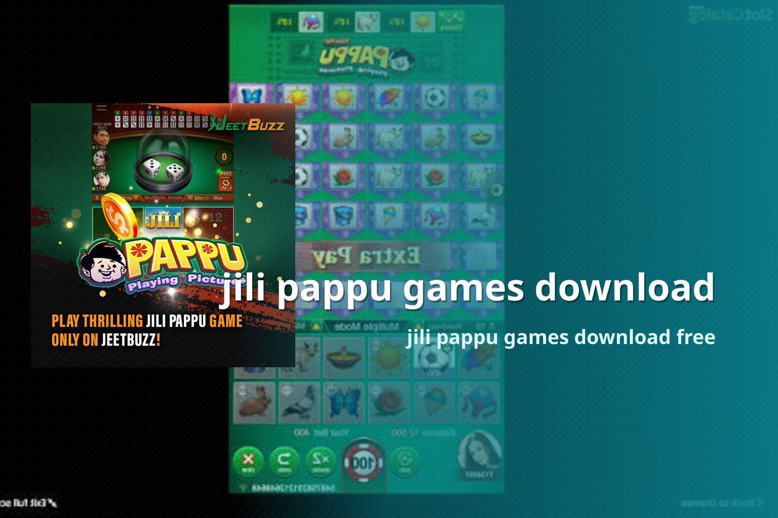 jili pappu games download - slots