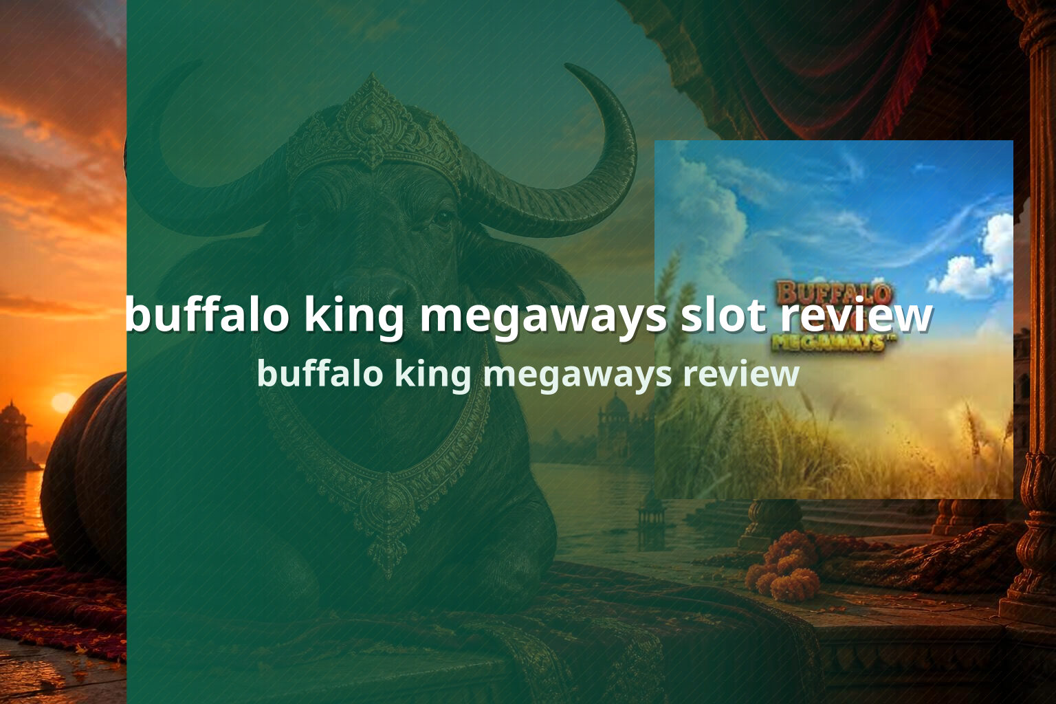 buffalo king megaways slot review - slots