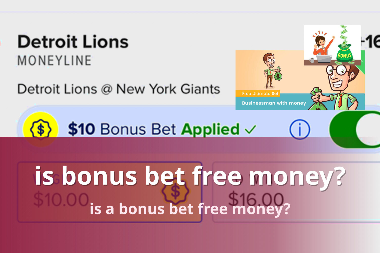 is bonus bet free money? - payment_and_bonus