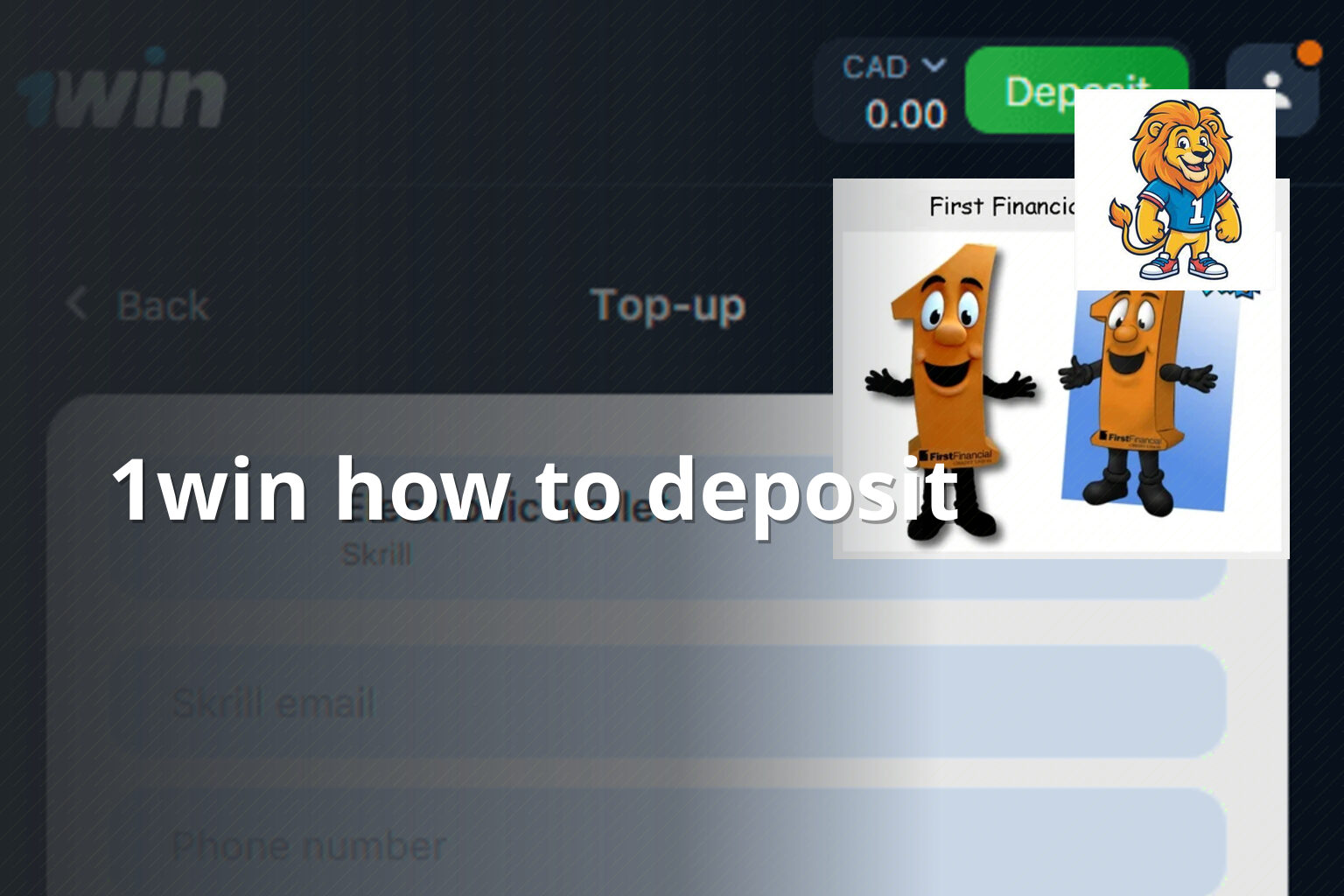 1win how to deposit - gaming_brand