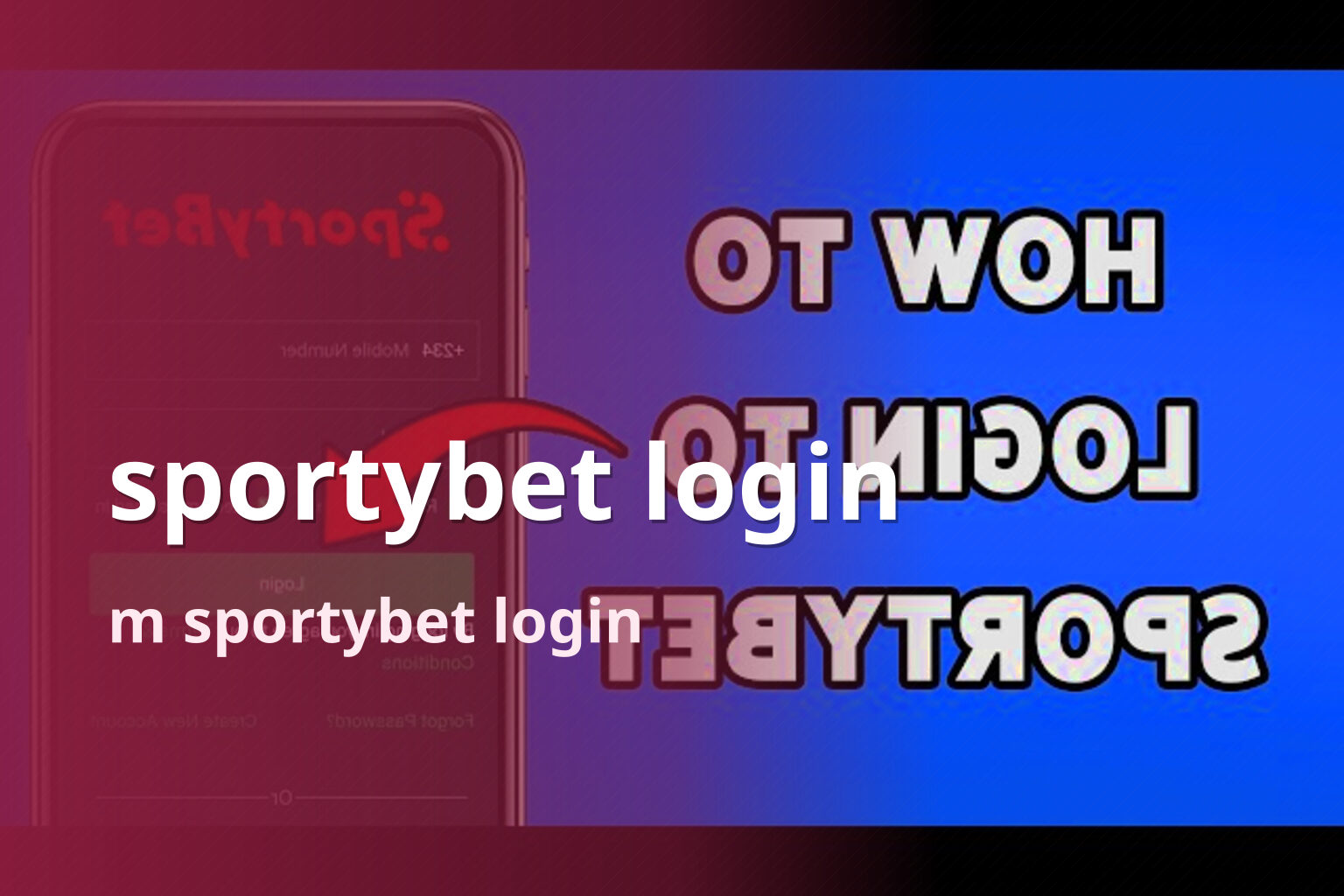sportybet login m sportybet login