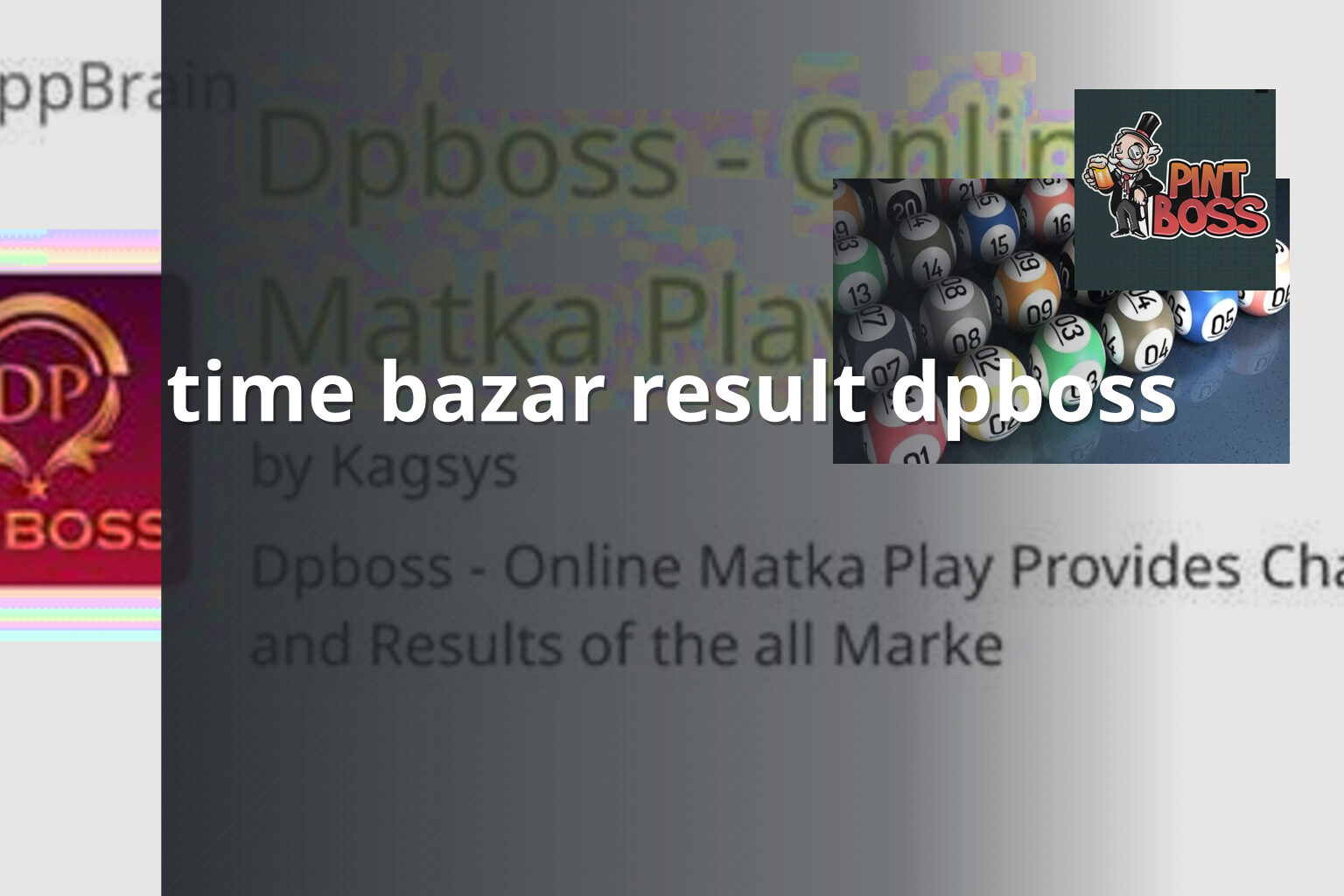 time bazar result dpboss - matka_satta