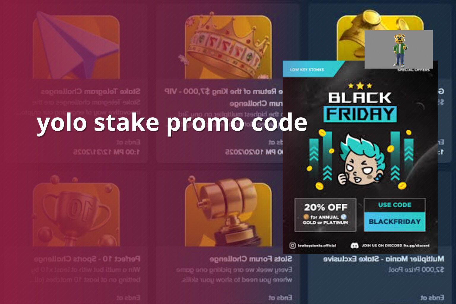 yolo stake promo code - gaming_brand