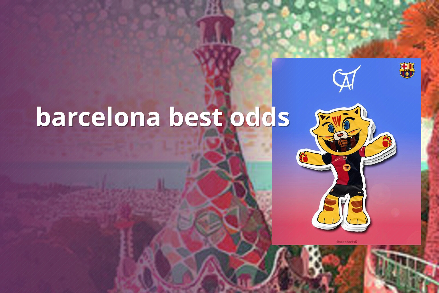 barcelona best odds - sportsbook