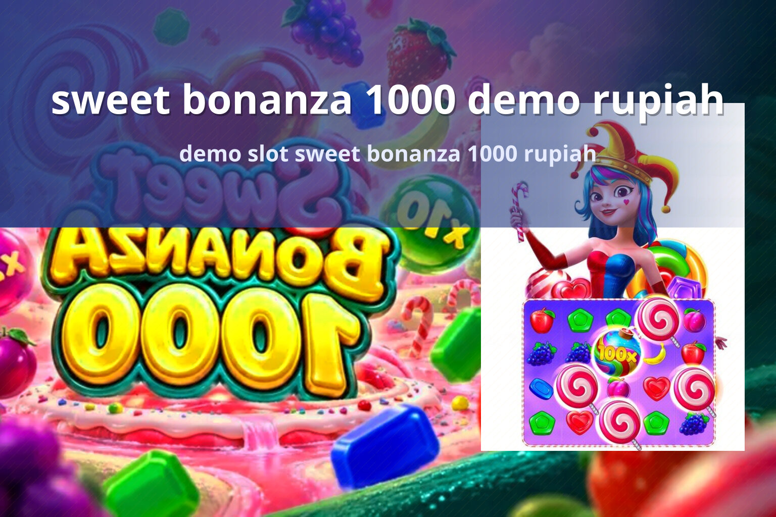 sweet bonanza 1000 demo rupiah demo slot sweet bonanza 1000 rupiah