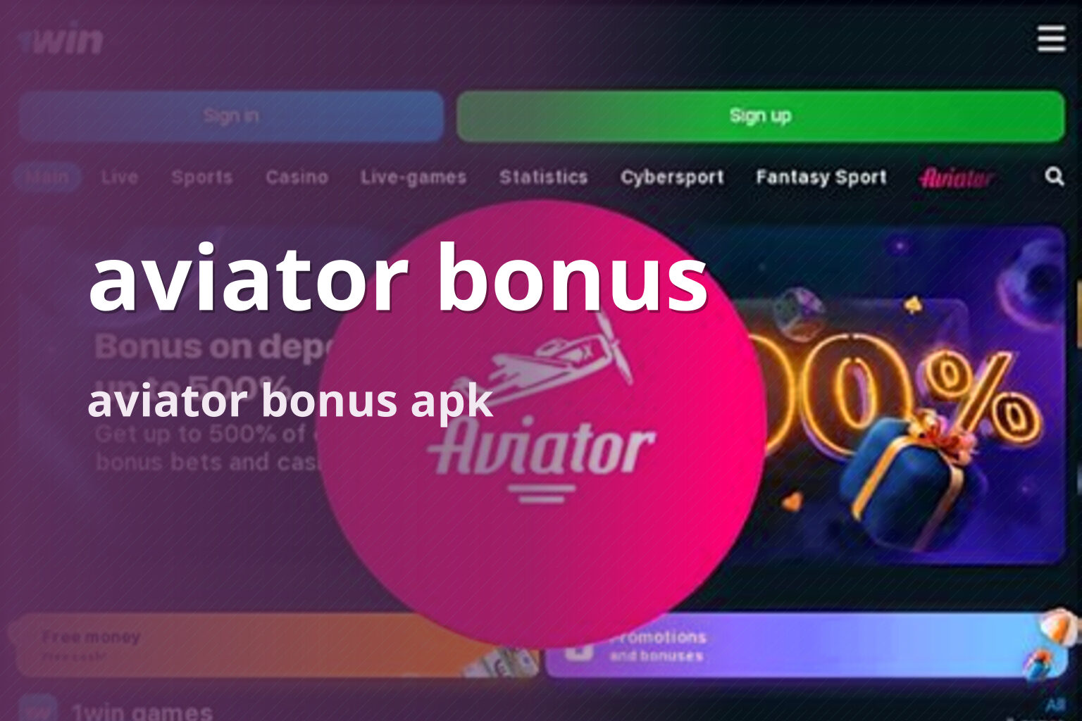 aviator bonus - crash_games