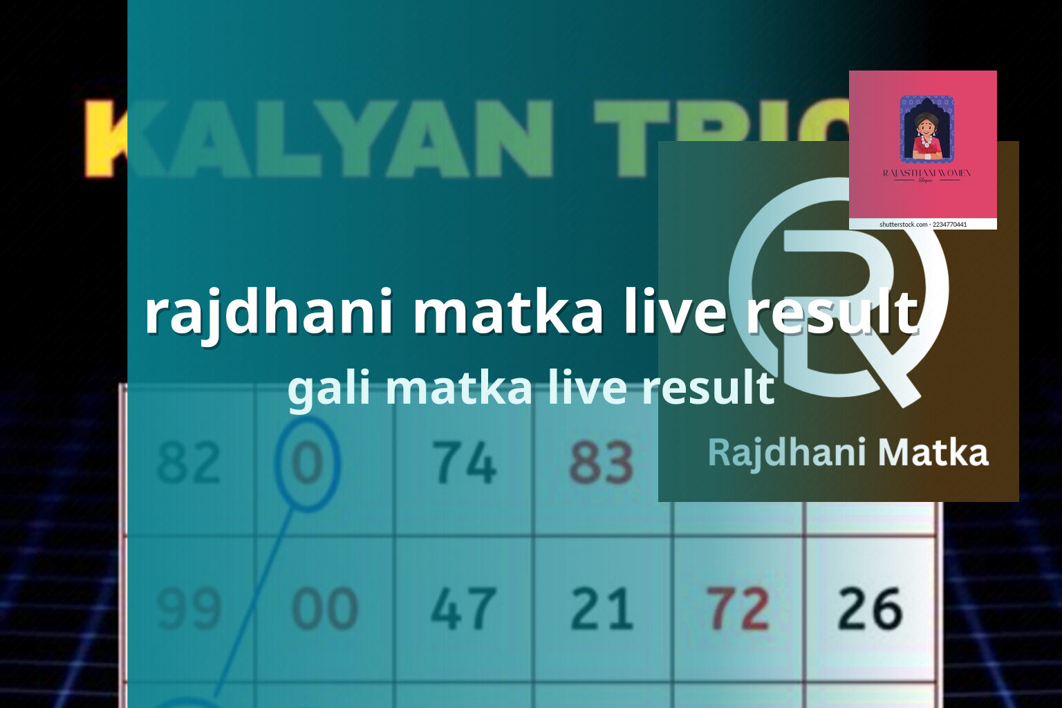 rajdhani matka live result gali matka live result