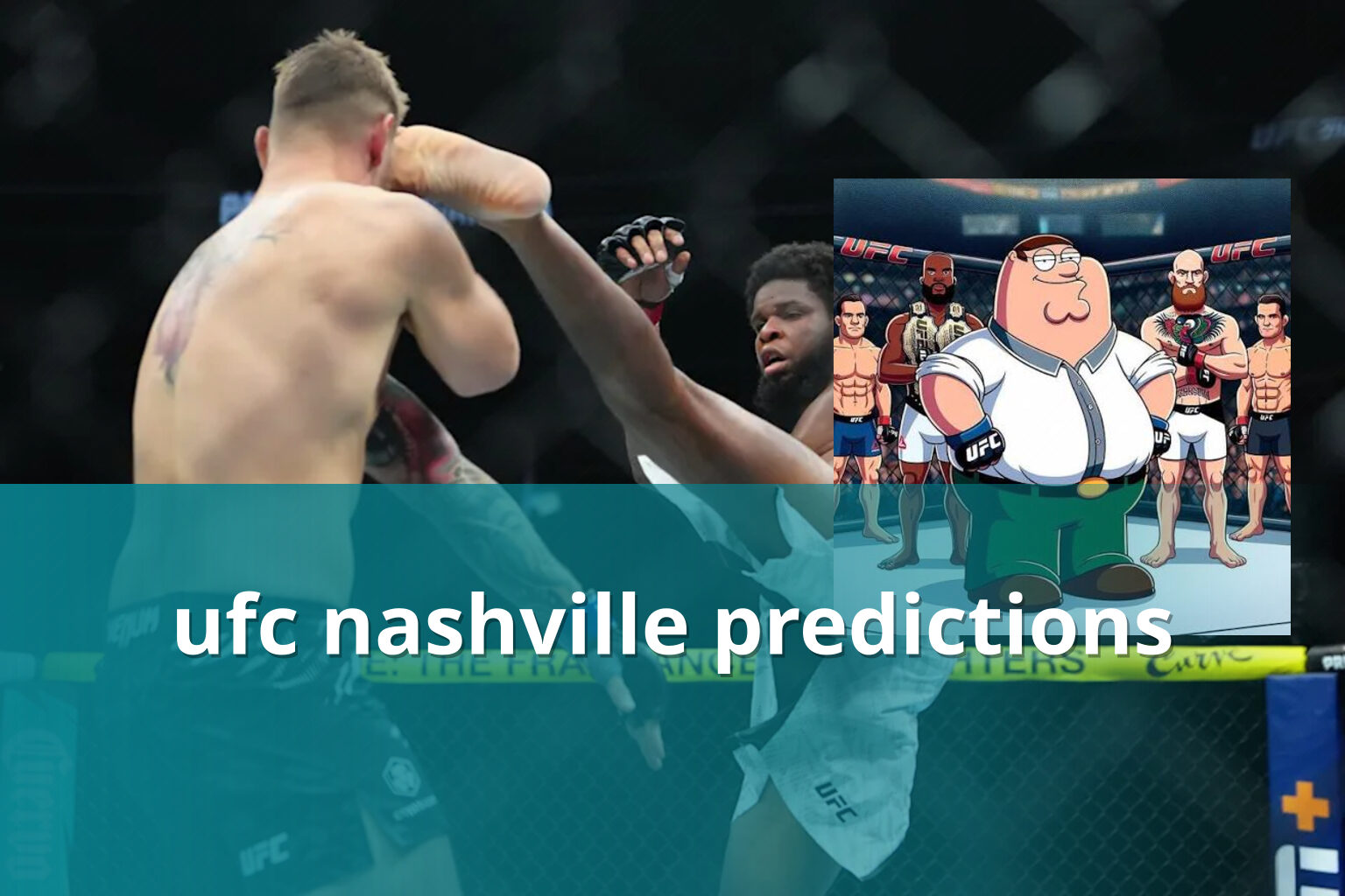 ufc nashville predictions - sportsbook