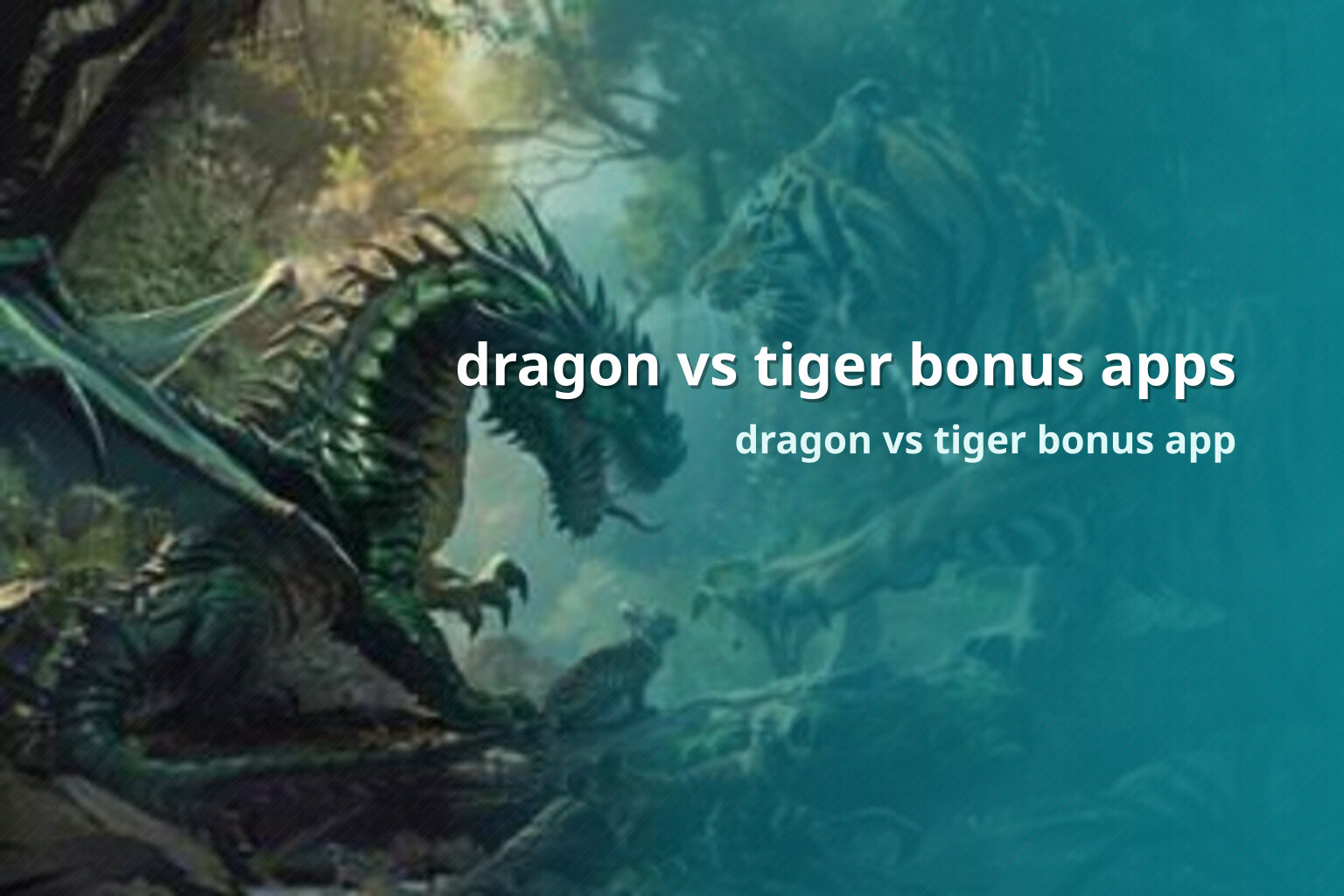 dragon vs tiger bonus apps dragon vs tiger bonus app