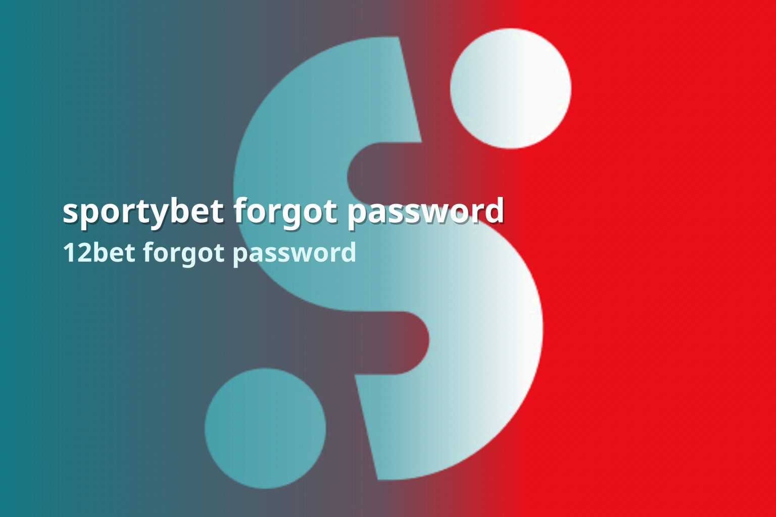 sportybet forgot password - gaming_brand