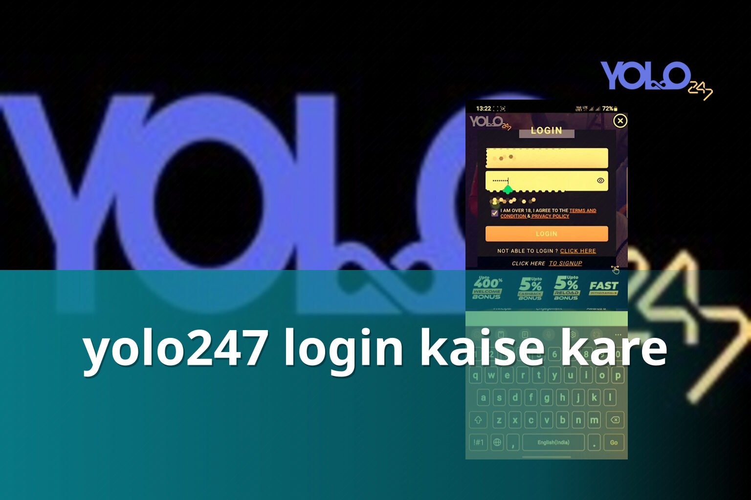 yolo247 login kaise kare - gaming_brand