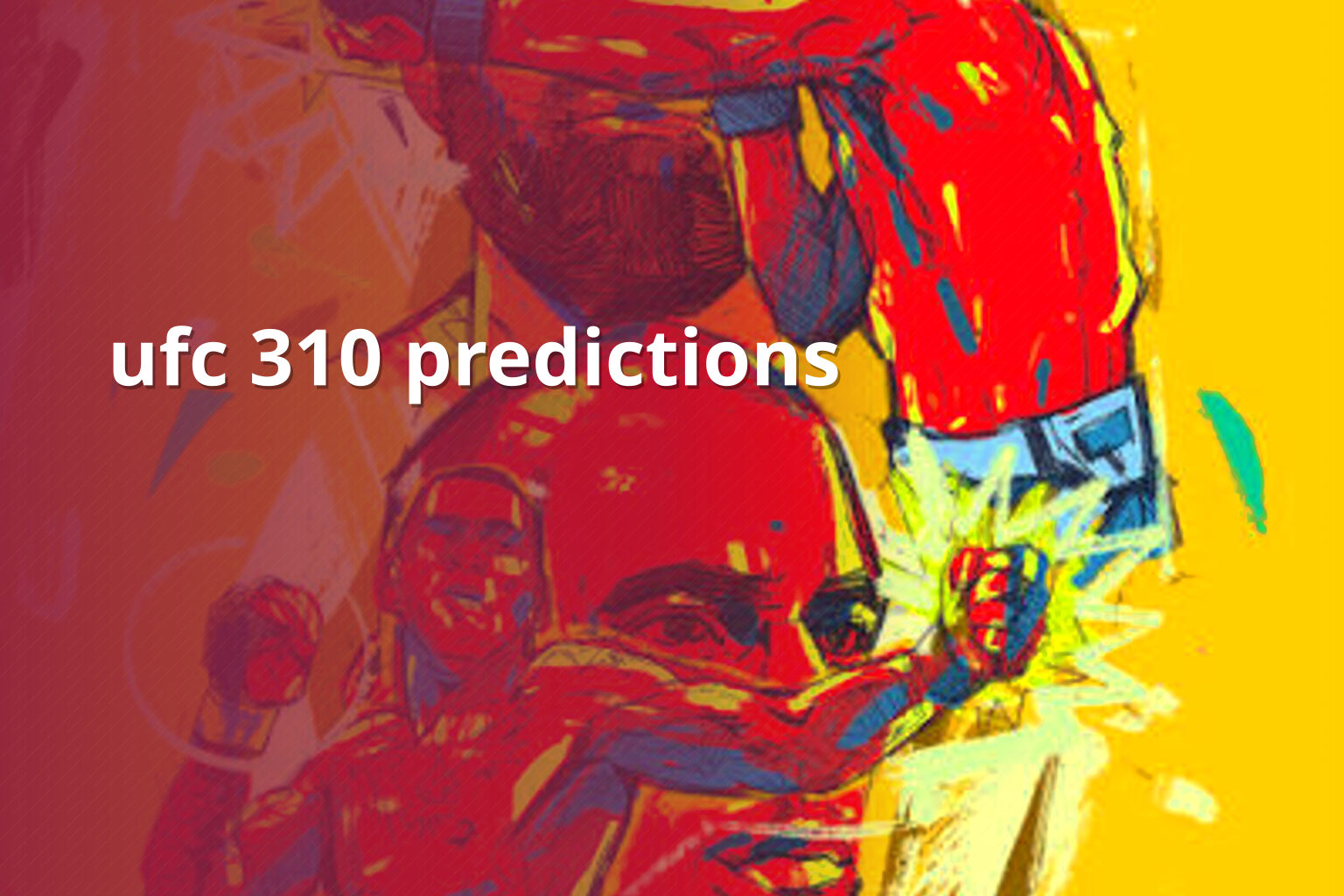 ufc 310 predictions - sportsbook