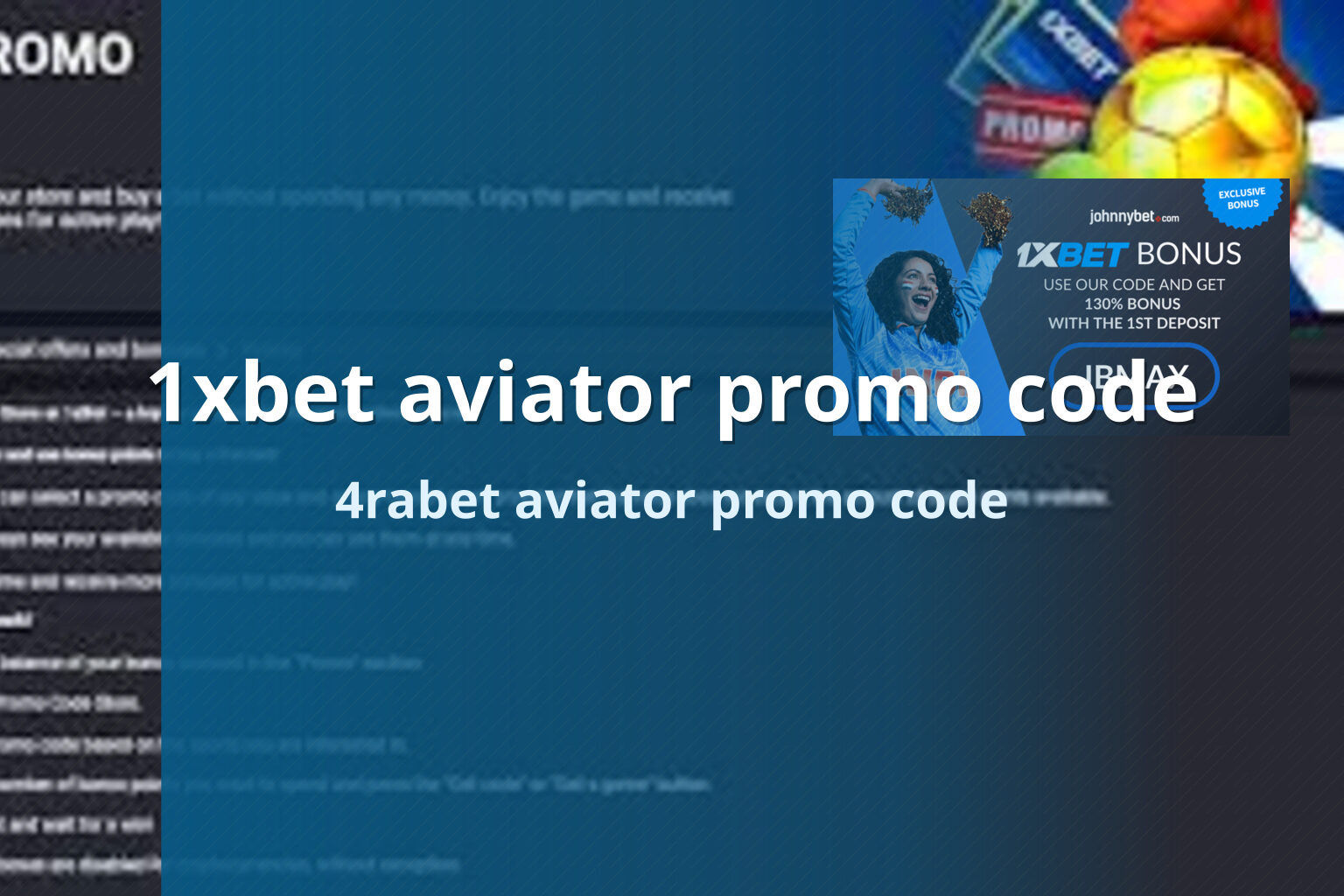 1xbet aviator promo code - gaming_brand