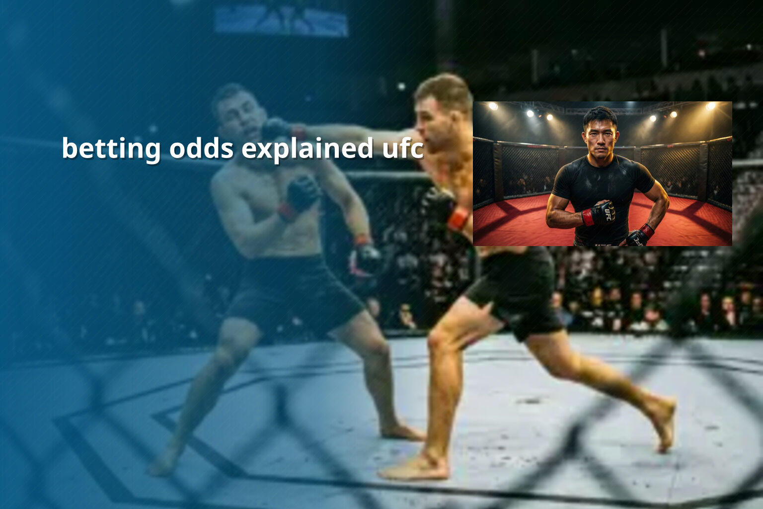 betting odds explained ufc - การพนัน