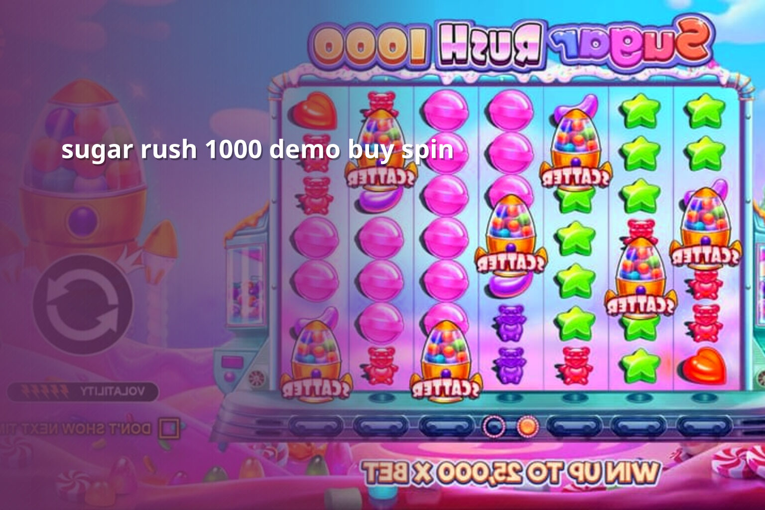 sugar rush 1000 demo buy spin - slots