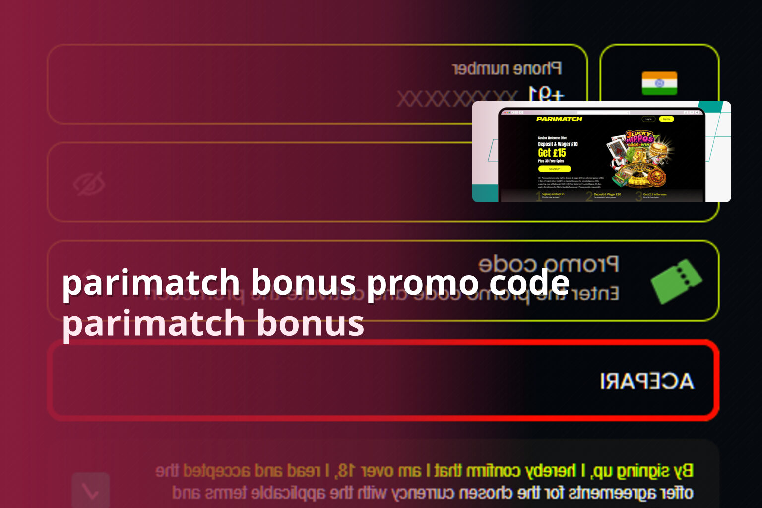 parimatch bonus promo code - gaming_brand