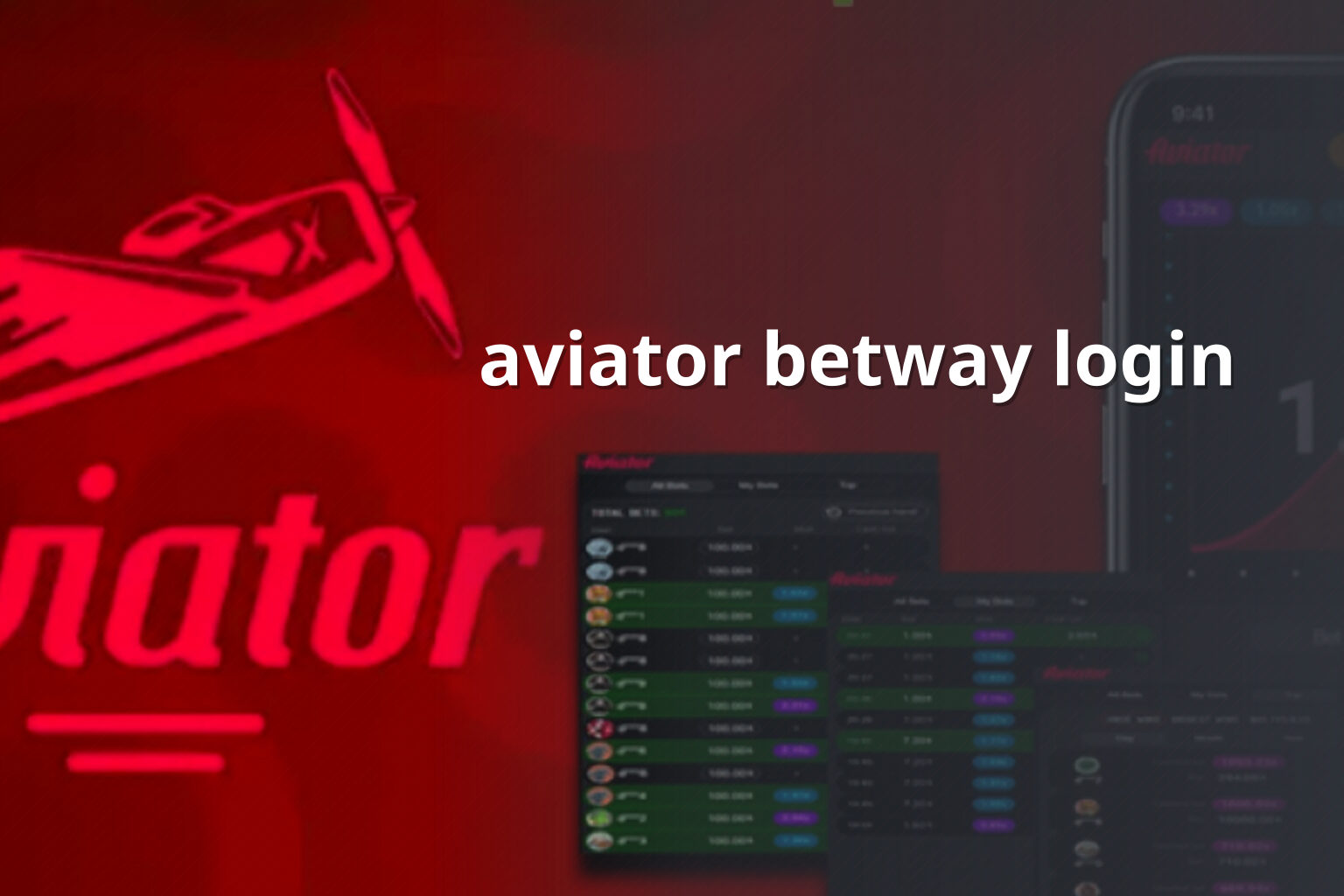 aviator betway login - crash_games