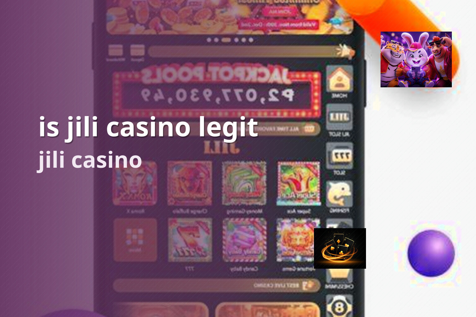 is jili casino legit - slots