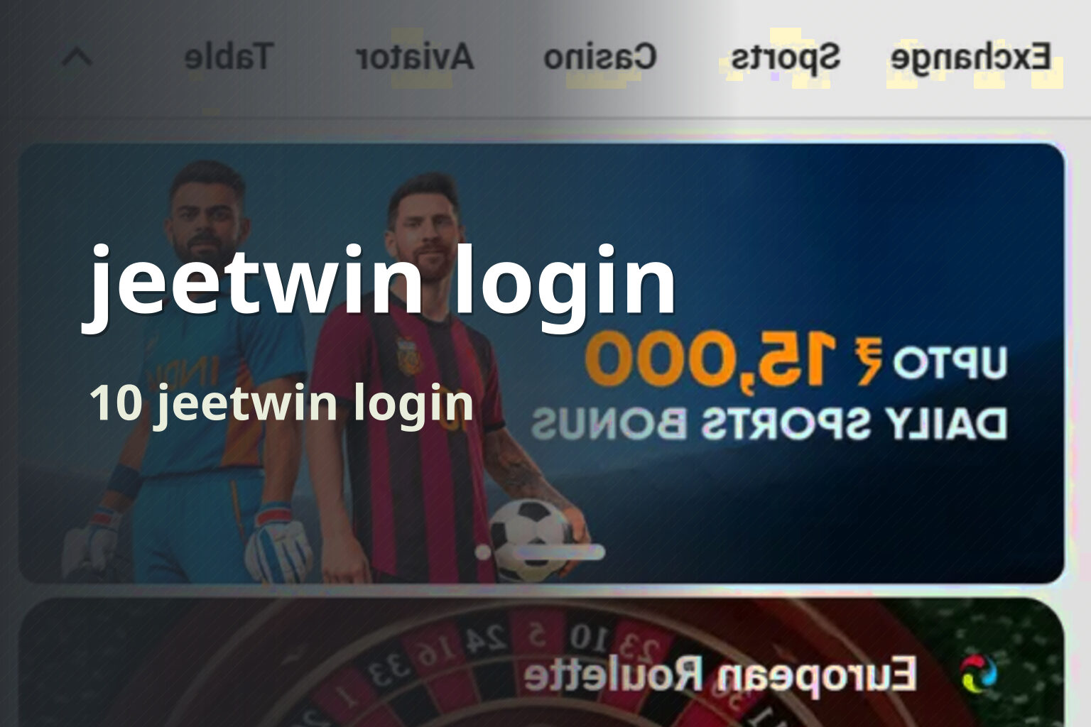 jeetwin login 10 jeetwin login