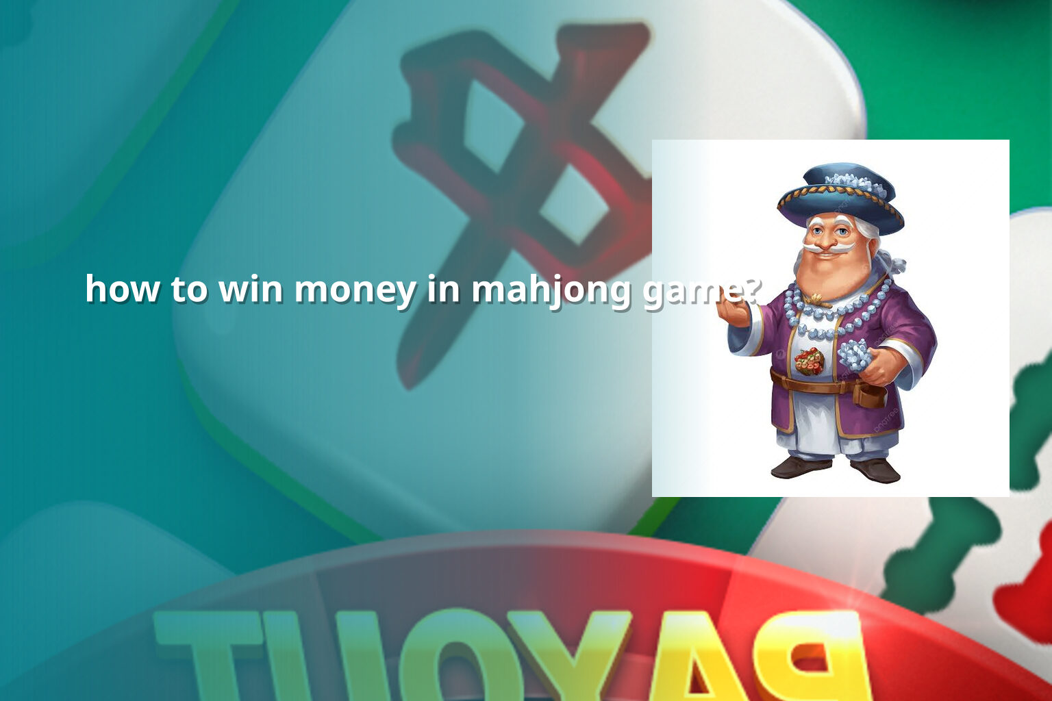 how to win money in mahjong game? - slots