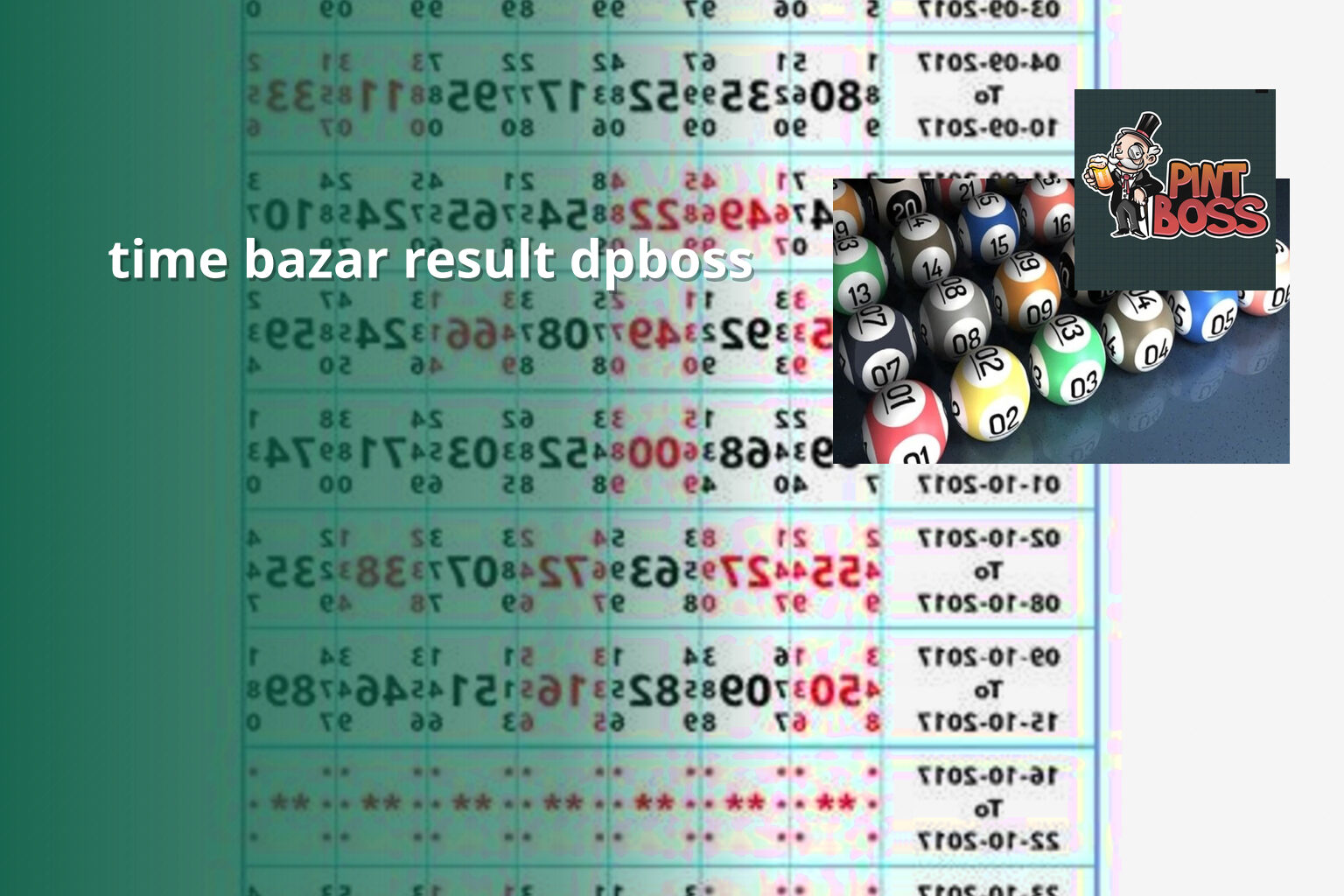 time bazar result dpboss - matka_satta