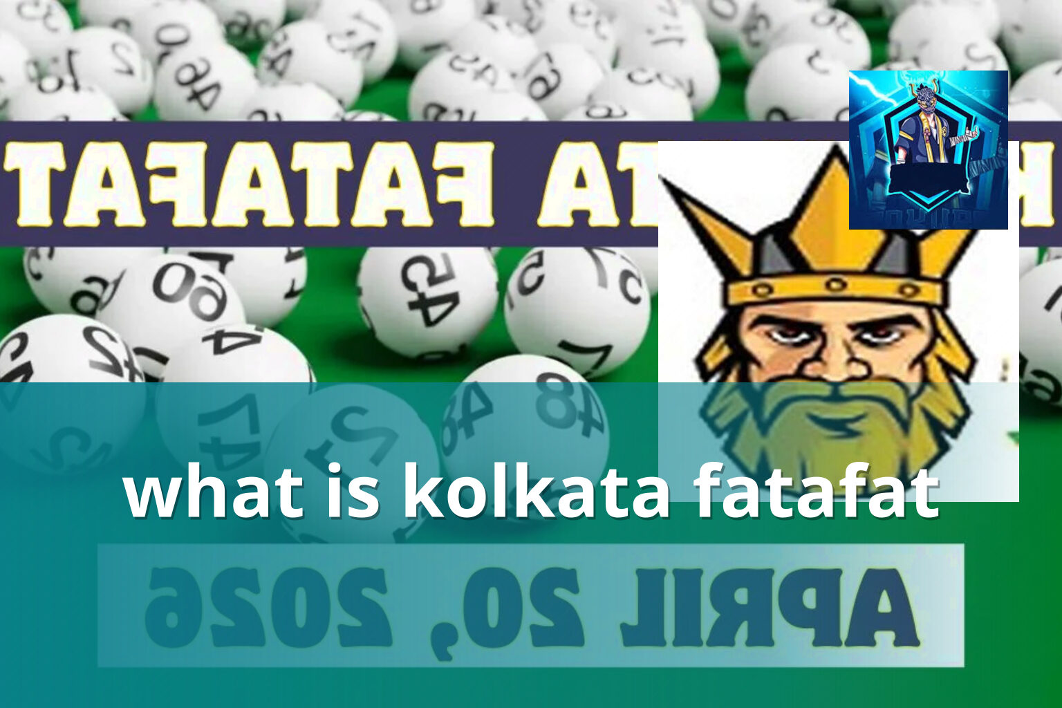 what is kolkata fatafat - online_gaming