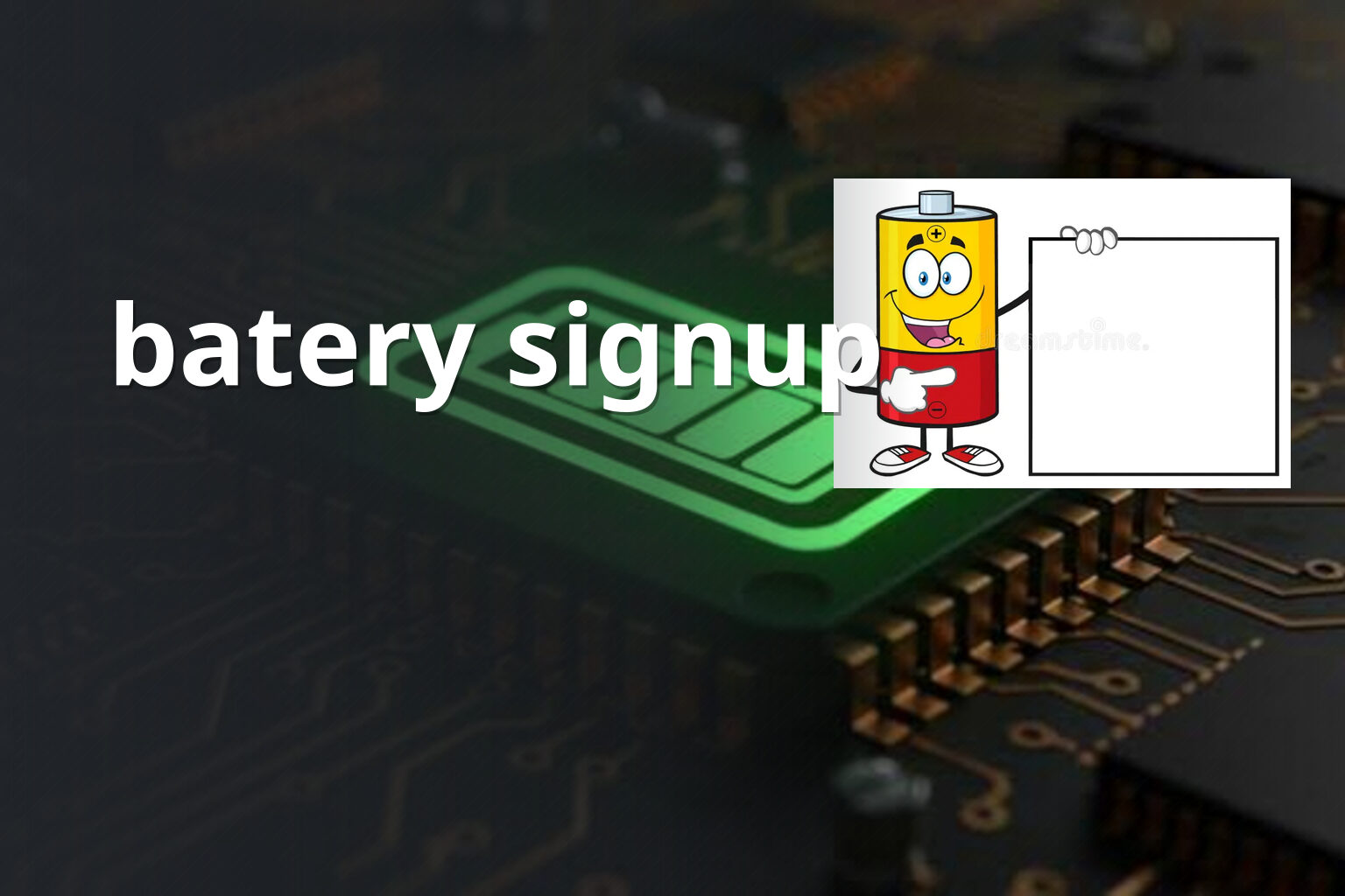 batery signup - gaming_brand