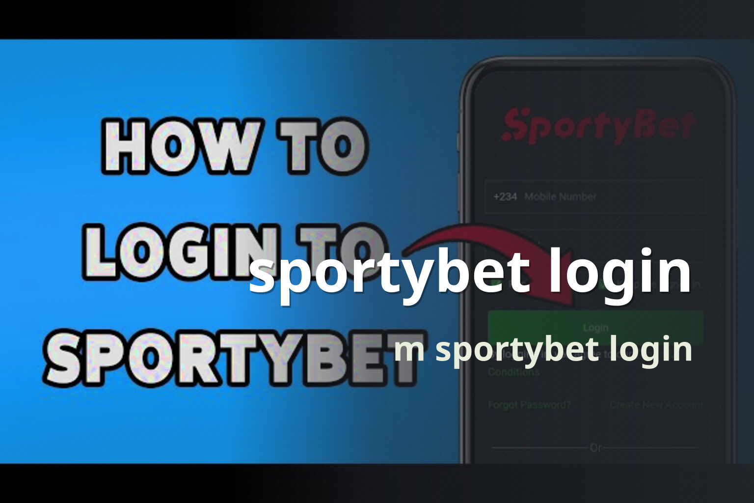 sportybet login m sportybet login
