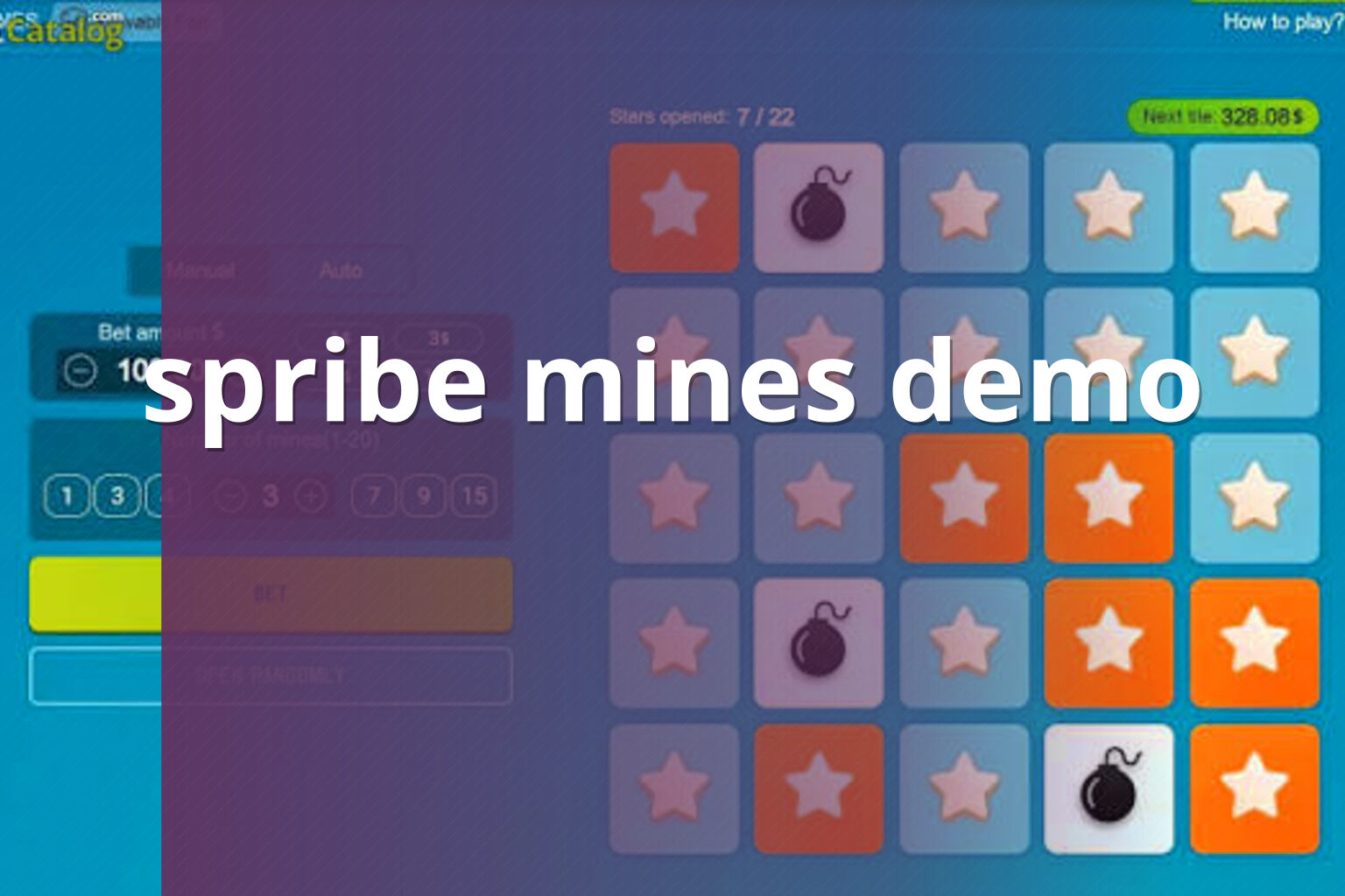 spribe mines demo - slots
