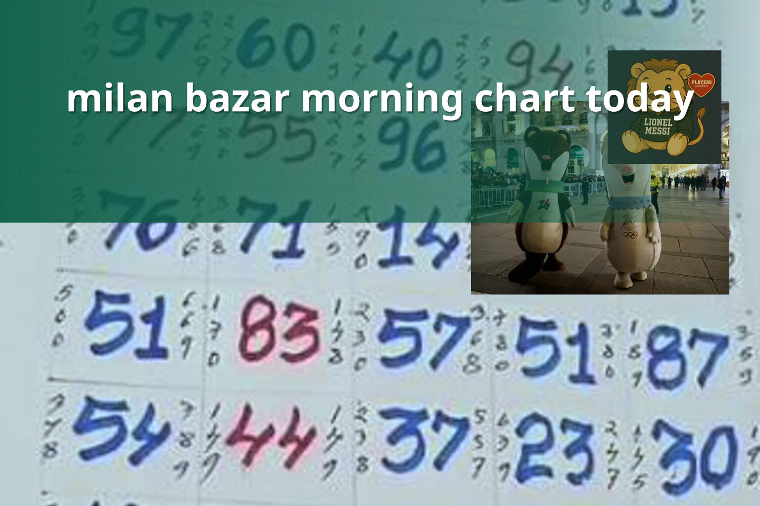 milan bazar morning chart today - matka_satta